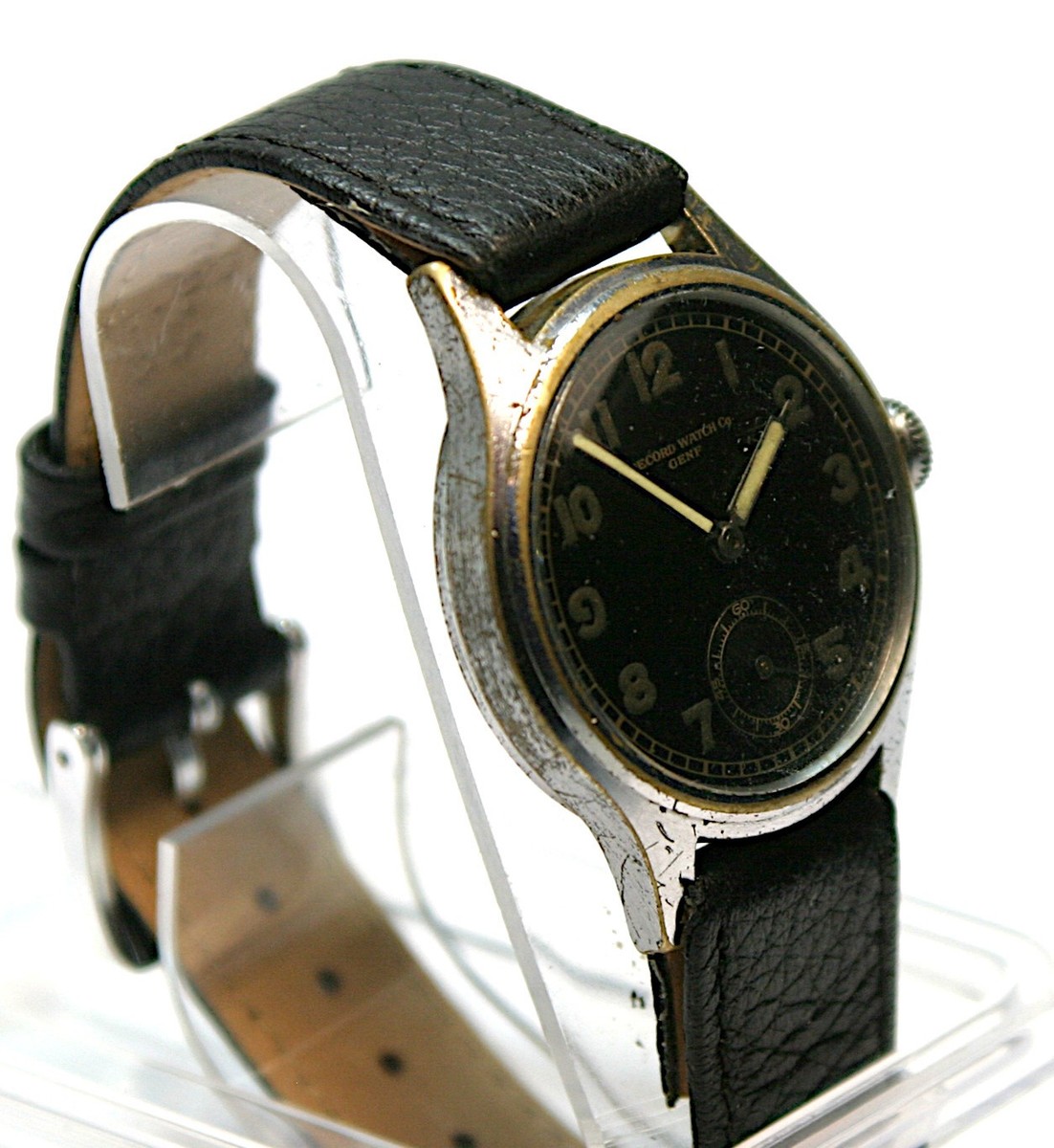 Record Watch Company RECORD WATCH & Co Geneva Yellow gold Silver