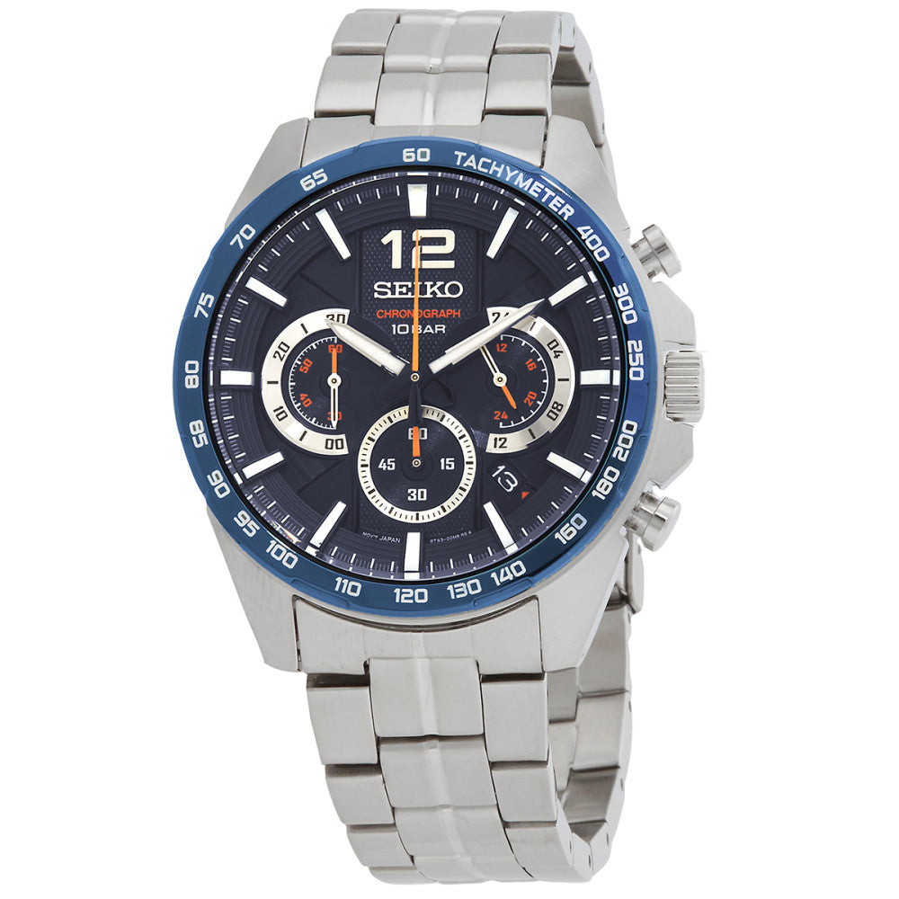 Seiko Chronograph 6138-0040 Stainless steel Brown | Clock shop rue