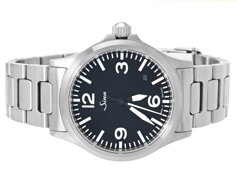 Sinn 356.FLIEGER BEAMS45th 356 Stainless steel Black Japan