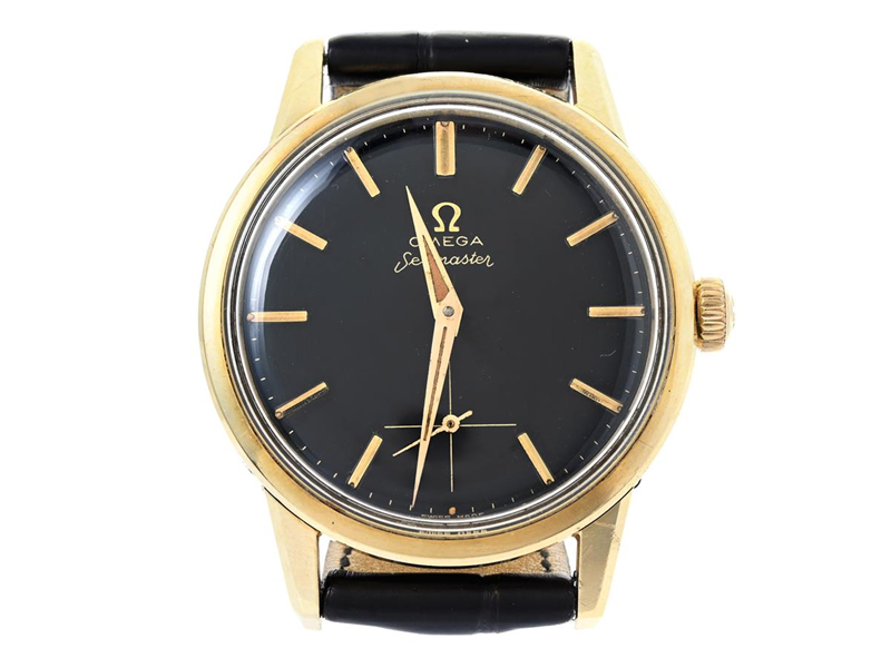 Omega Seamaster KM6610 Yellow gold Red 1967 | Dealer | EveryWatch