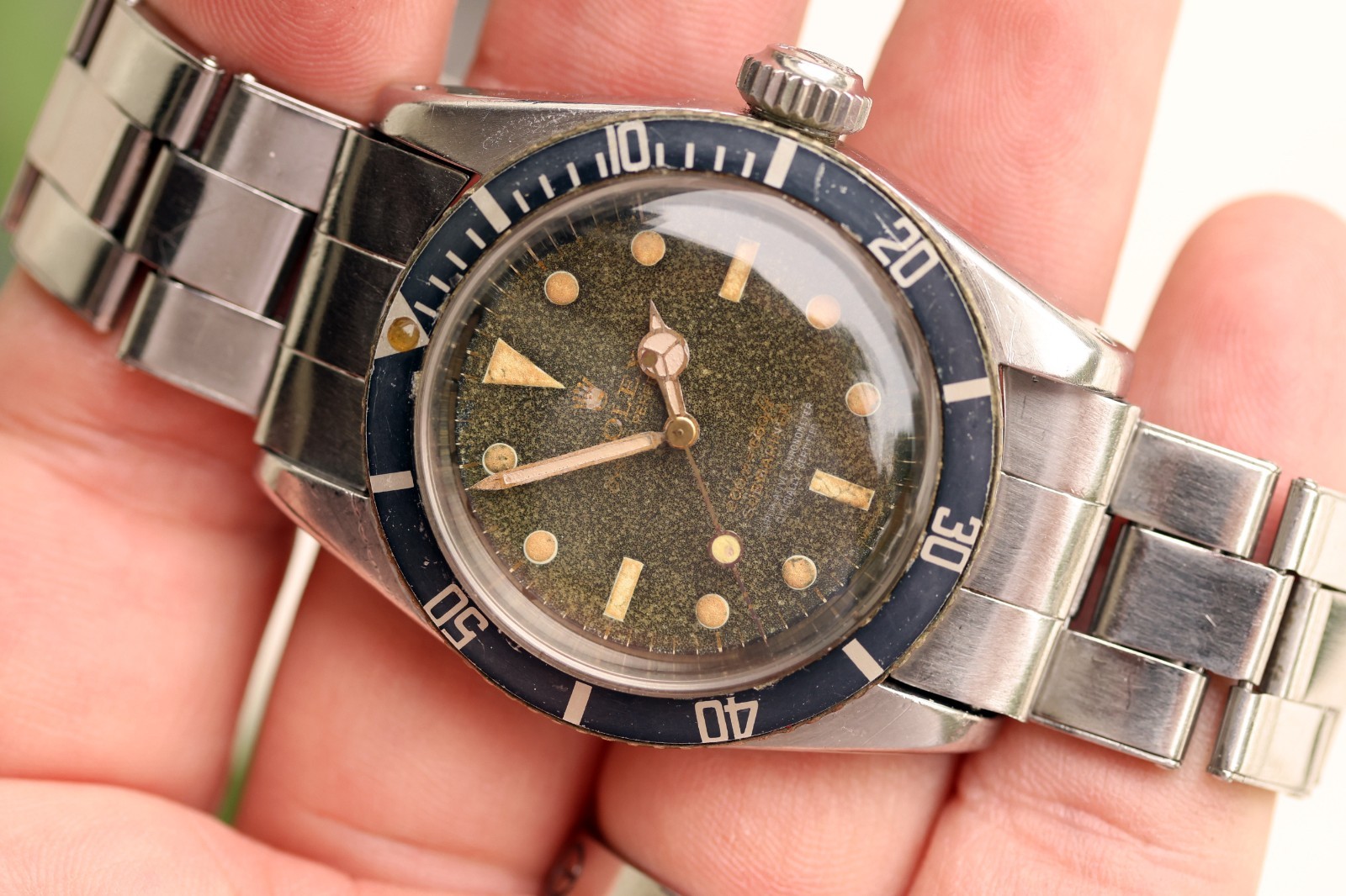 Rolex Submariner 6538 Stainless steel Black 1959 | Important