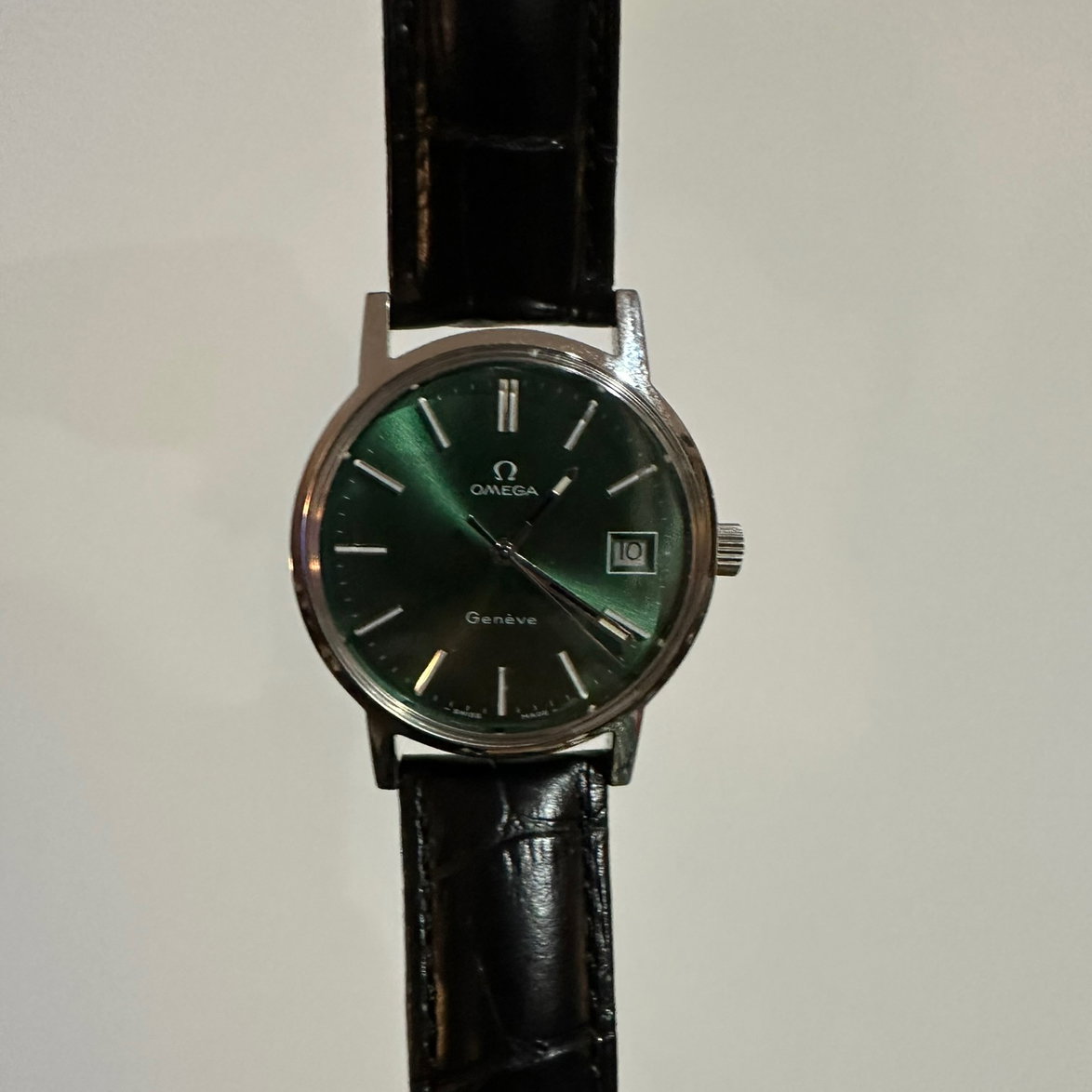 Omega Genève Omega 566.0067 Stainless steel Blue 1970 | Dealer