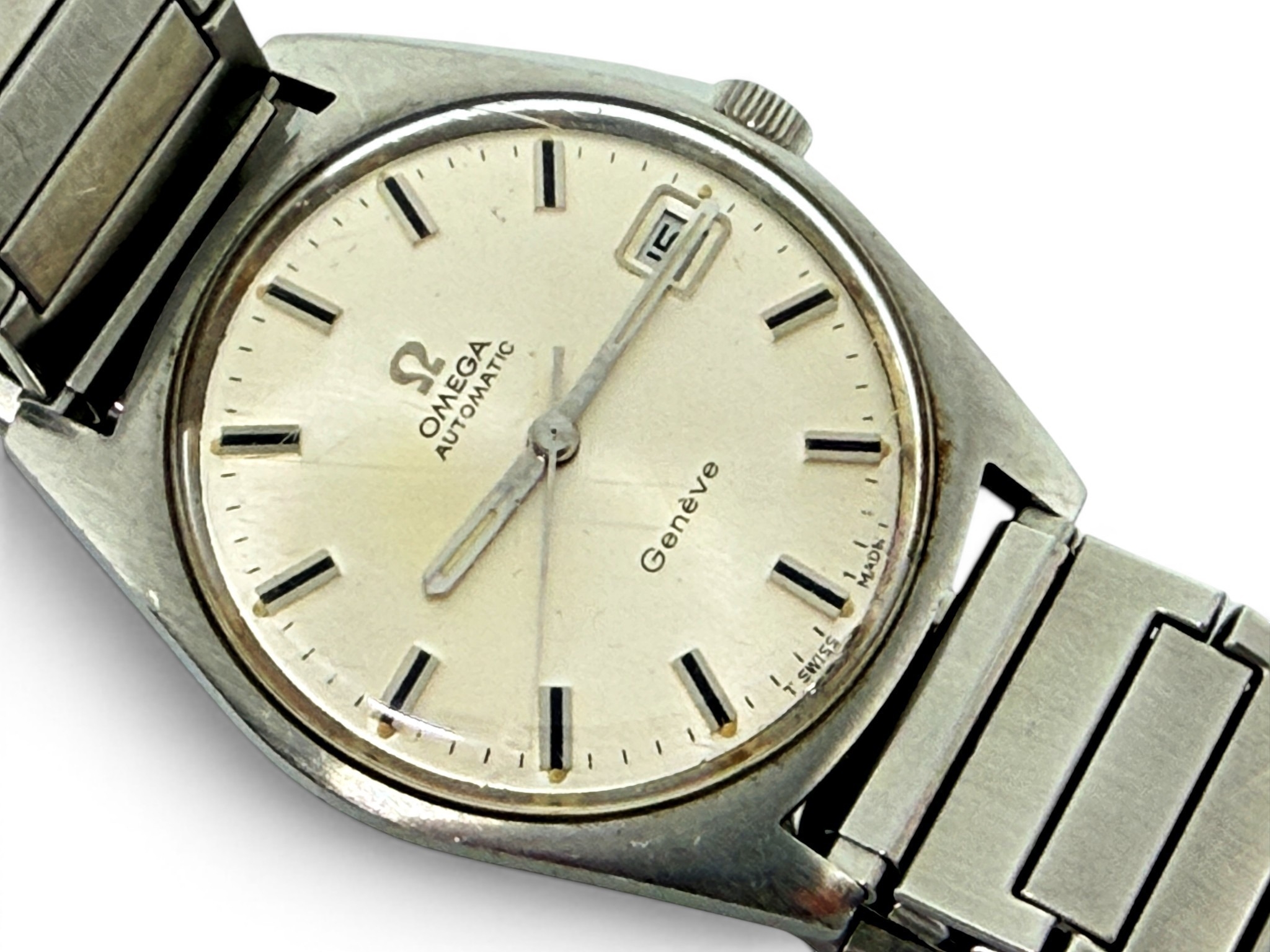 Omega Genève 196.0065 Stainless steel Silver 1976 Germany | Dealer