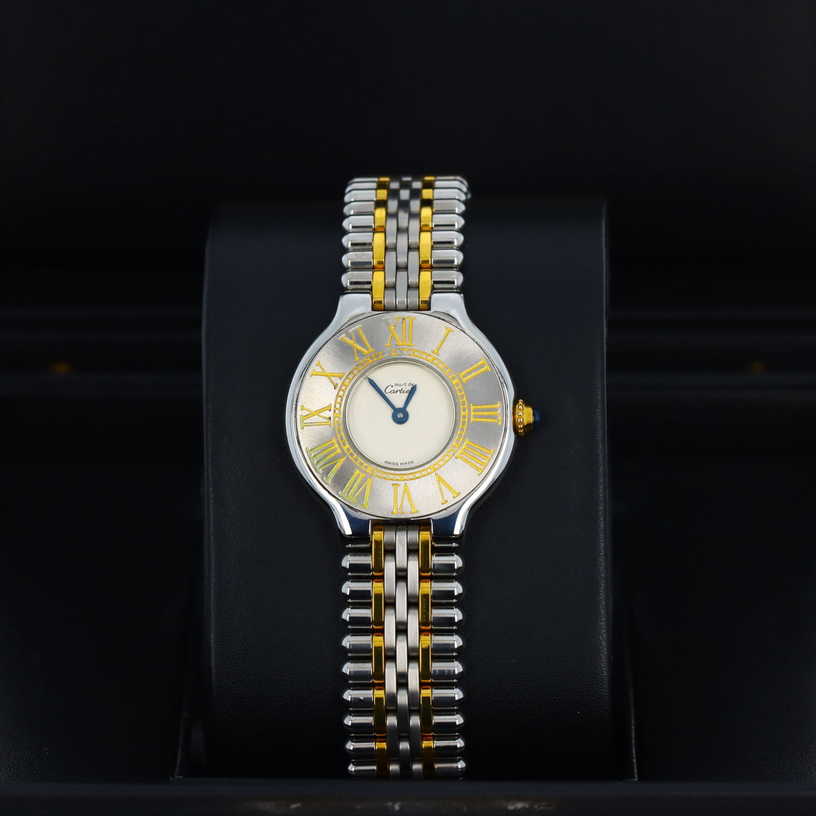 Cartier 21 Must de Cartier W10072F4 Stainless steel Golden 1998