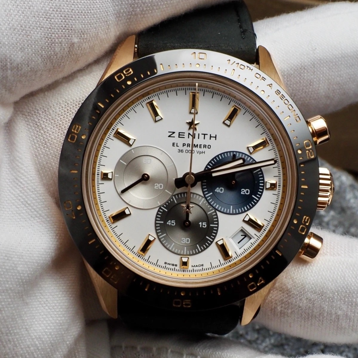 Zenith Chronomaster Sport 18.3100.3600/69.C920 Rose gold Silver