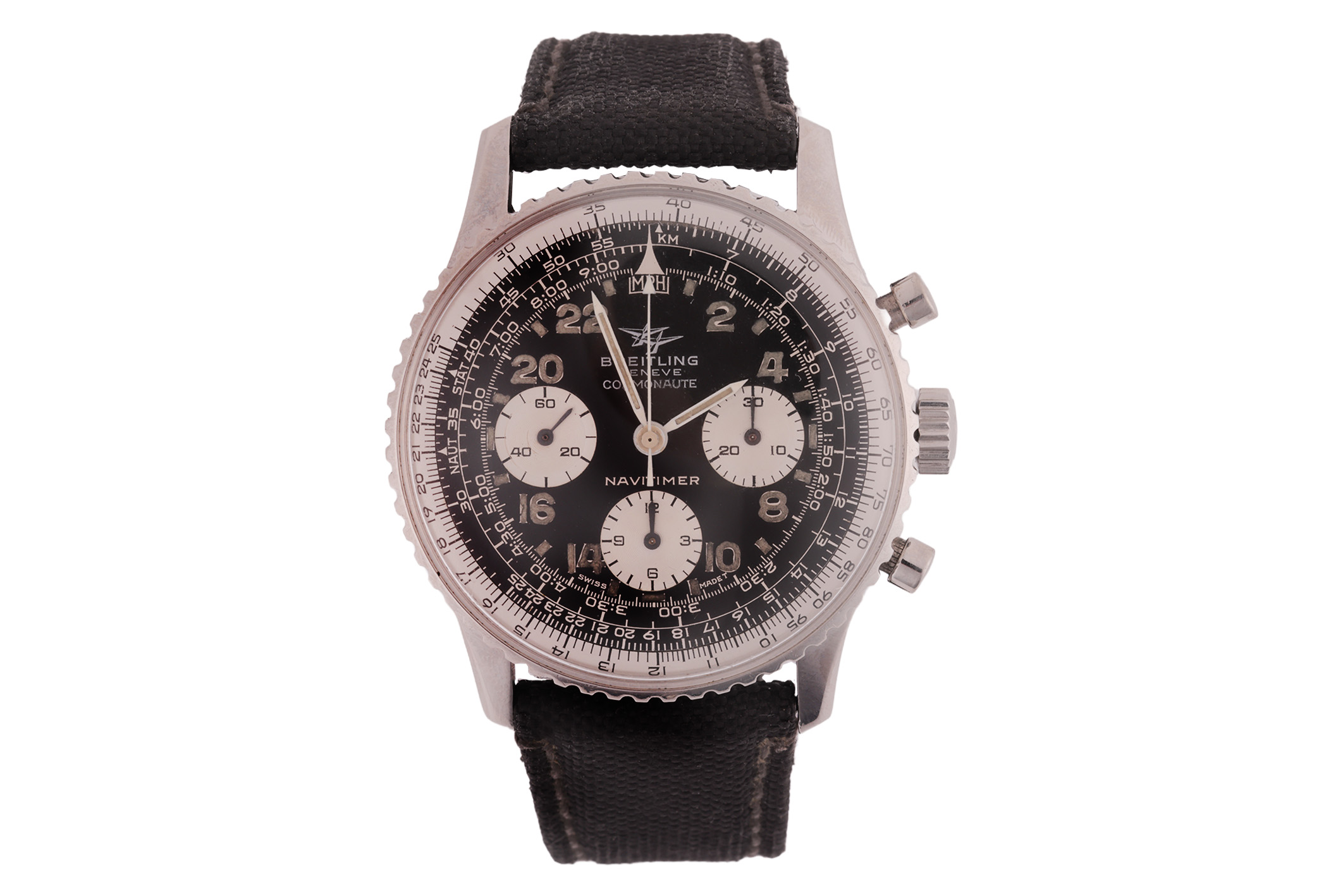 Breitling 1198 / 900XXX Stainless steel White 1960 | Collector's