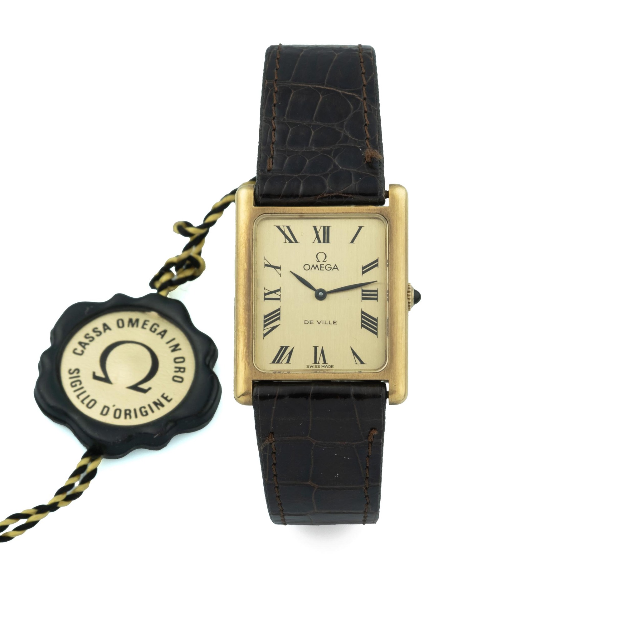 Omega De Ville 390 0809 Stainless steel Golden 1982 United States