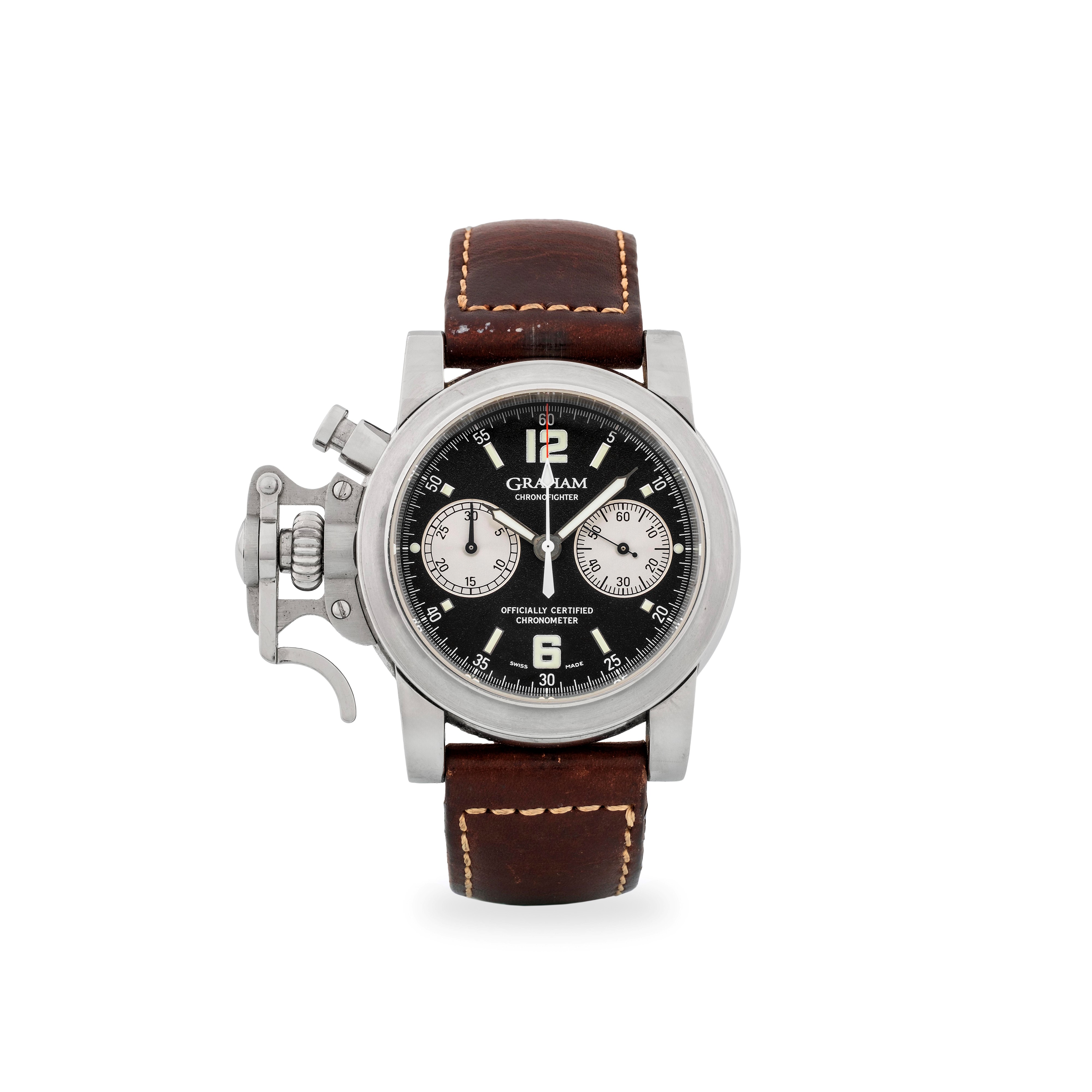 Graham Chronofighter Oversize 2CCAC.B02A.L134S Stainless steel