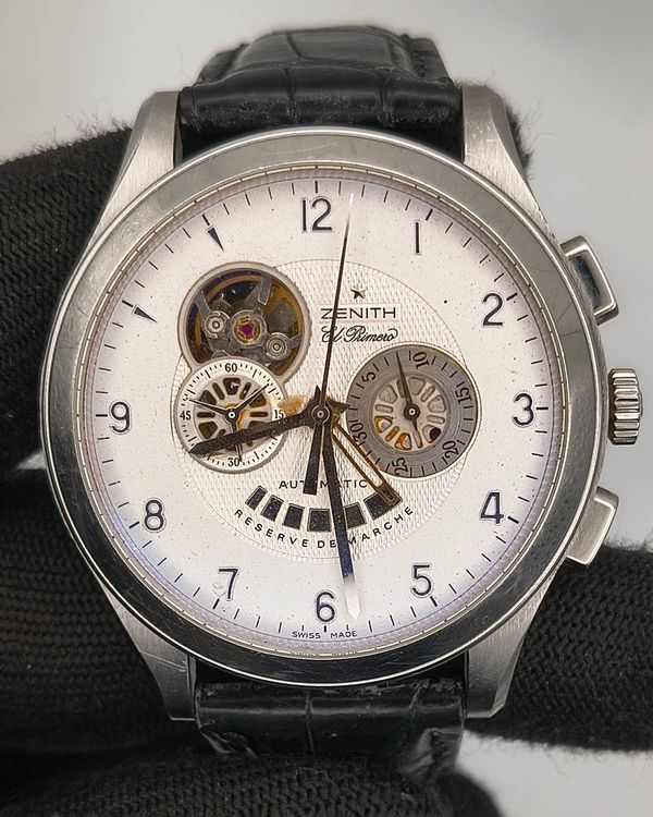 Zenith New Vintage 1965 03.1965.670/91.C591 Stainless steel Gray