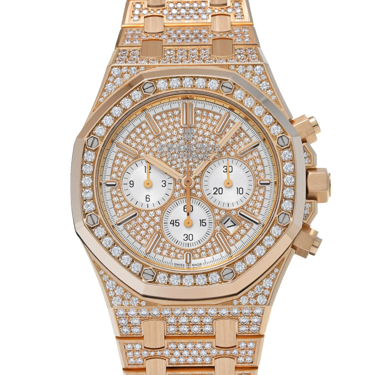 Audemars Piguet Royal Oak 26322OR.ZZ.1222OR.01 Rose gold Paved