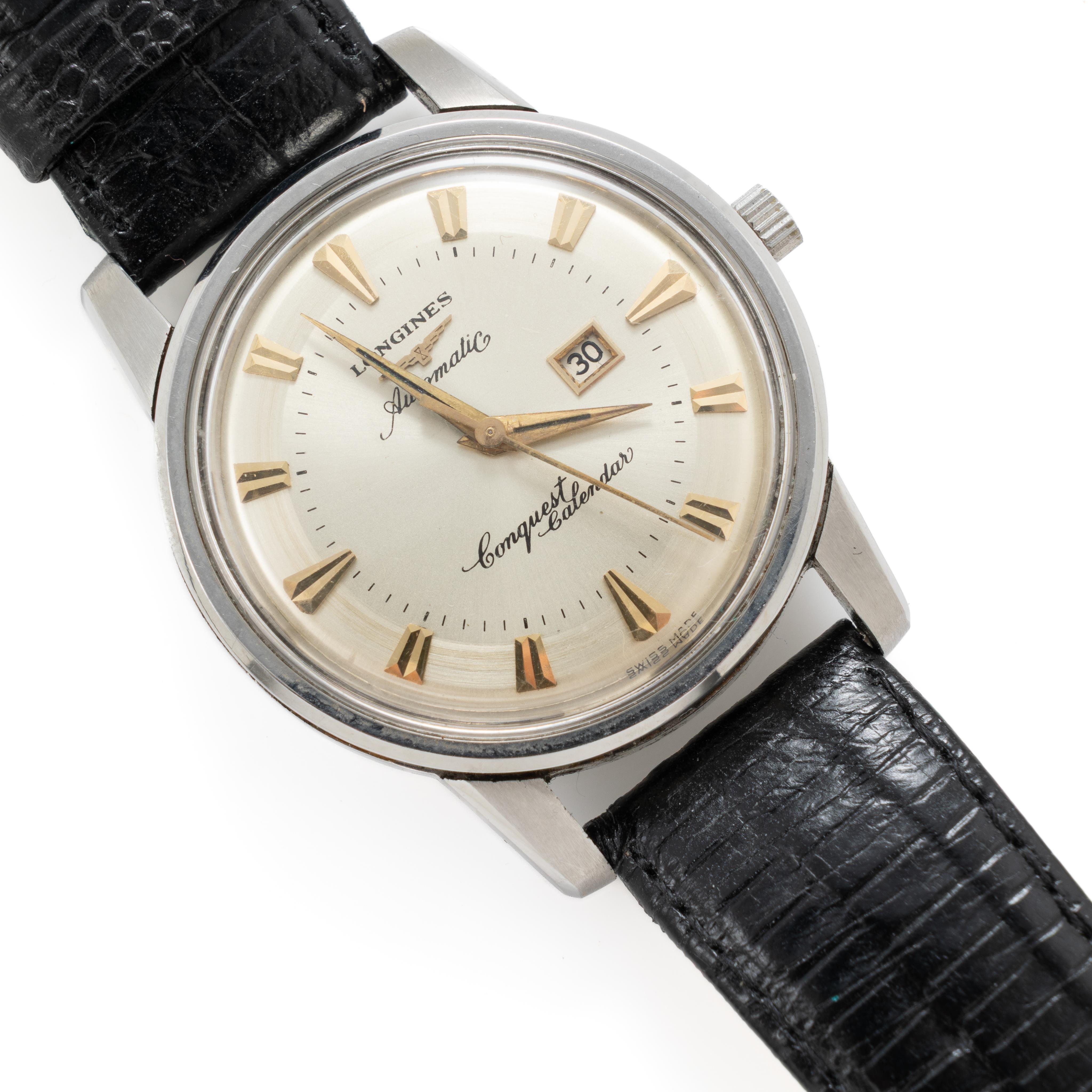 Longines Conquest L1.627.3 Stainless steel White 1995 France