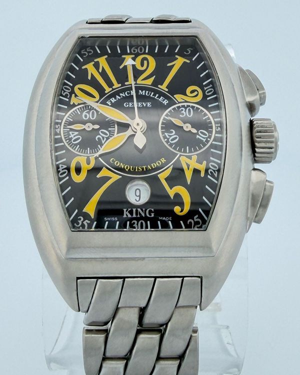 Franck Muller 9880 SC BLK CRO Stainless steel Black | Montres de