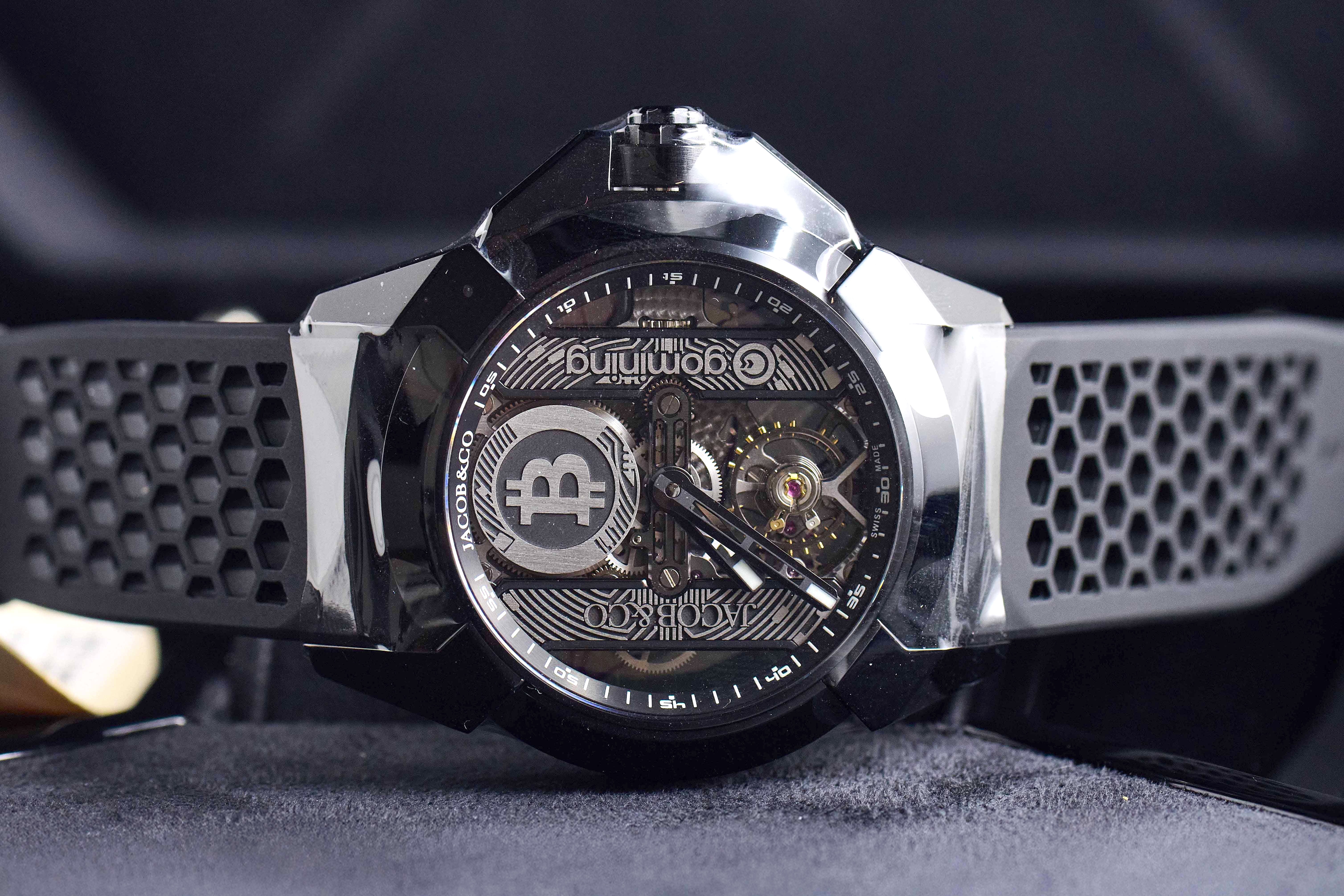 Jacob & Co. Digital Five Time Zone Ghost JC-GST-WHD2.9 Stainless