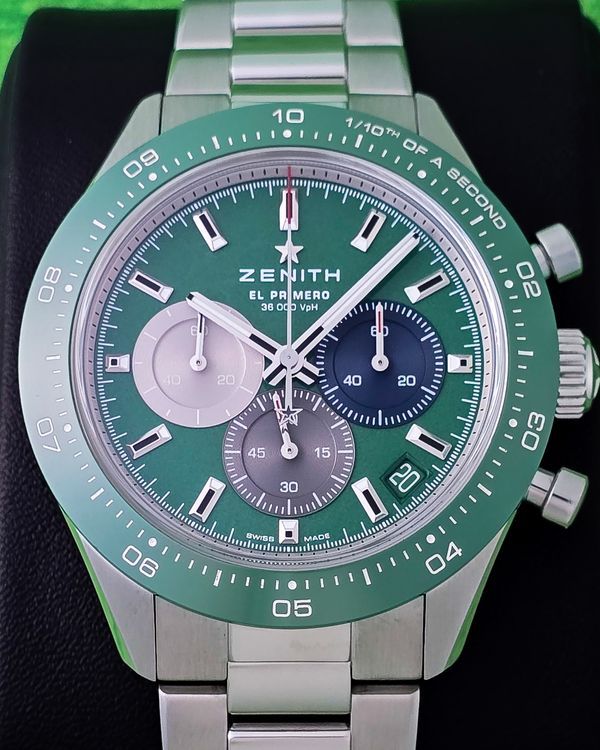 Zenith Chronomaster 03.3119.3600/56.M3100 Stainless steel Green