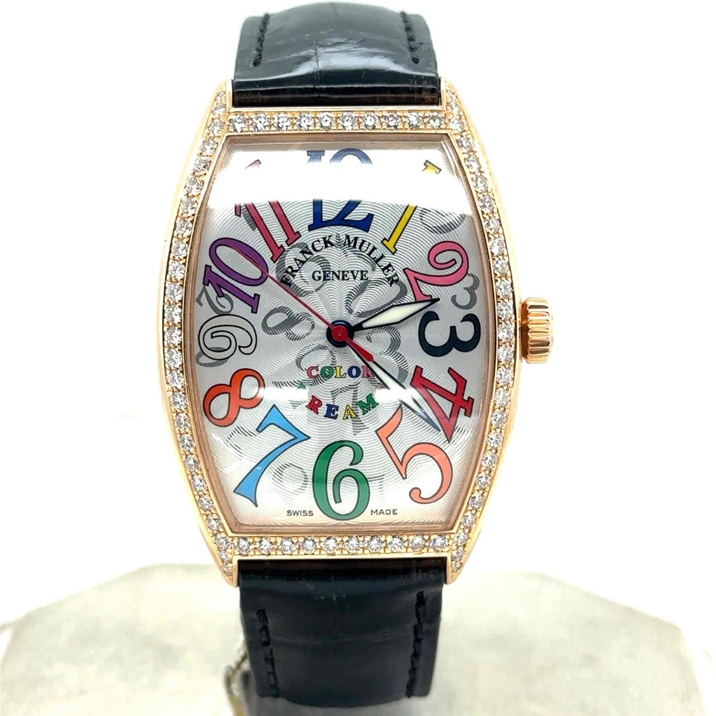 Franck Muller Color Dreams 3540 QZ COL DRM A D4 CD 18k white gold
