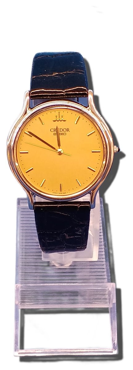 Credor Credor 9579-5000 Yellow gold Champagne 1986 Indonesia