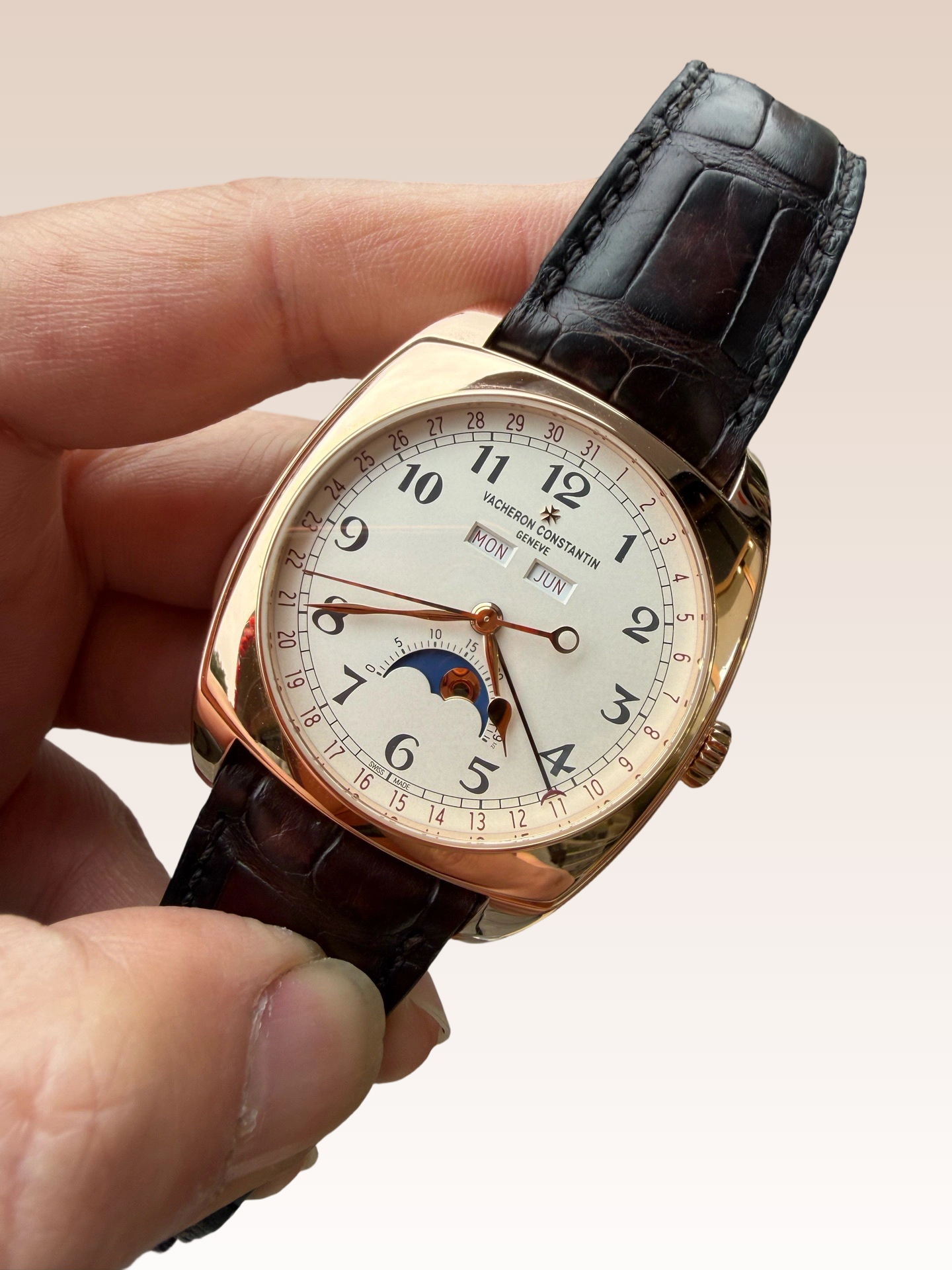 Vacheron Constantin Jumbo 4537 Yellow gold Silver 1950 United