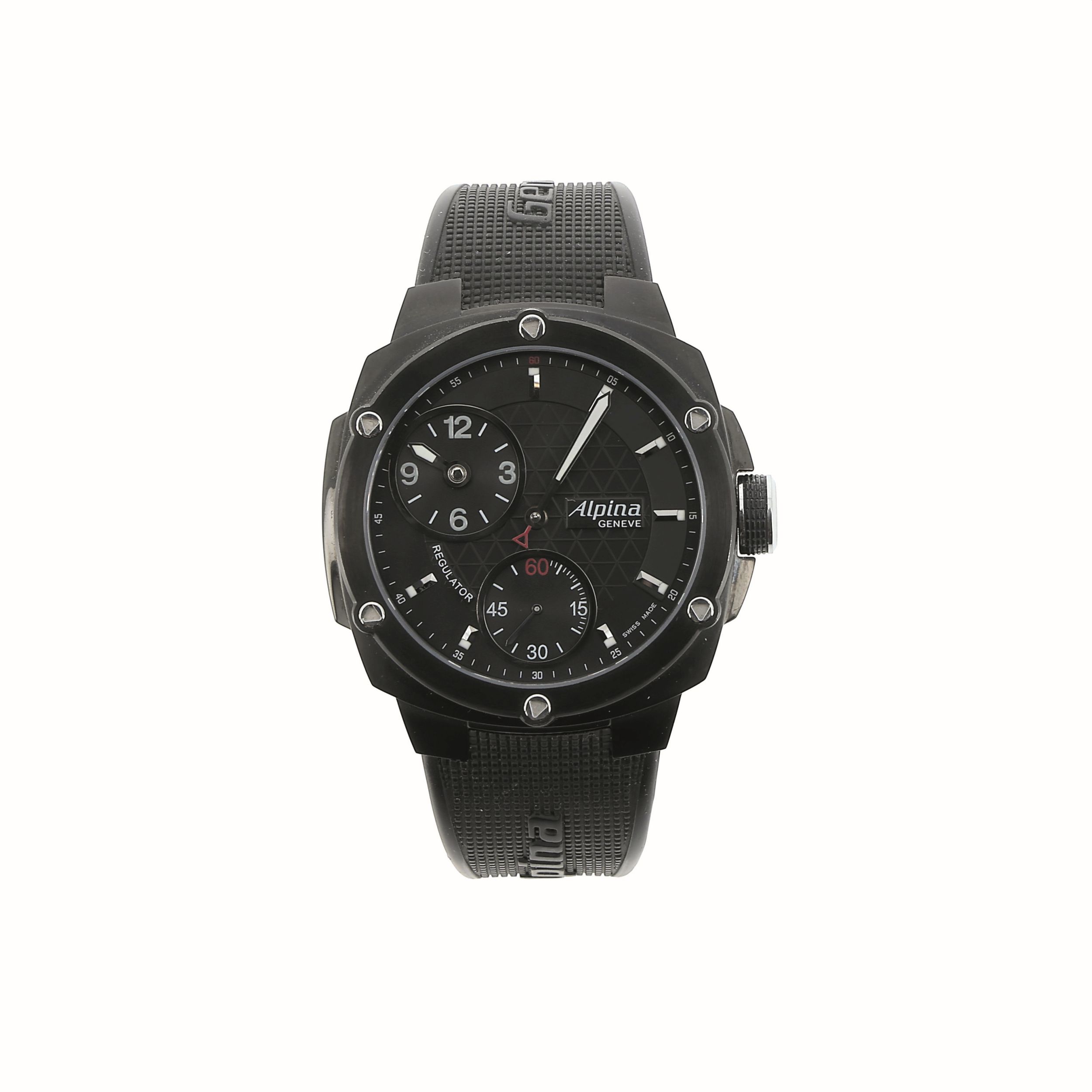 Alpina Alpiner AL-525B4AQ6 Stainless steel Black | Dealer | EveryWatch