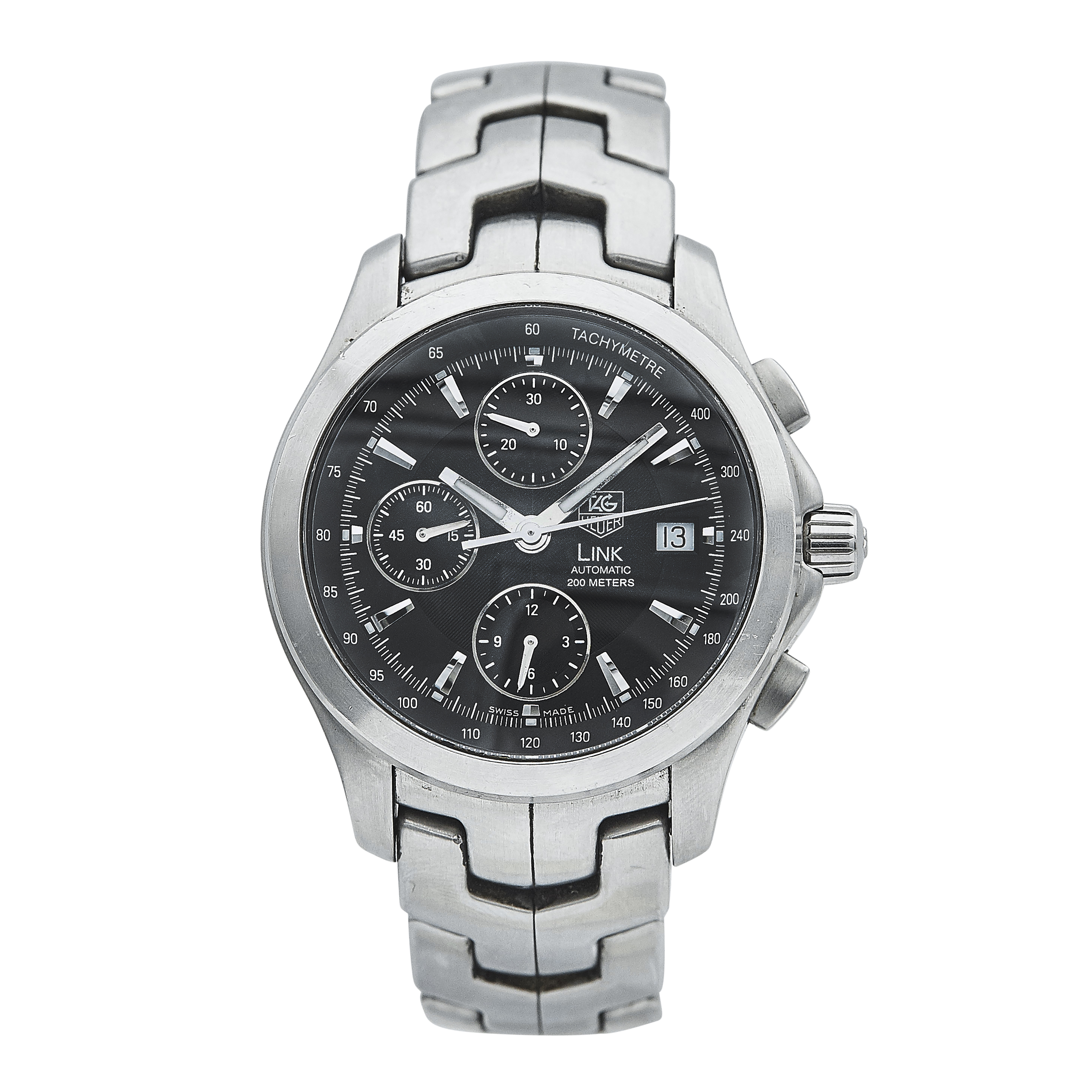 TAG Heuer Link wjf1152 Stainless steel and 18k yellow gold Silver