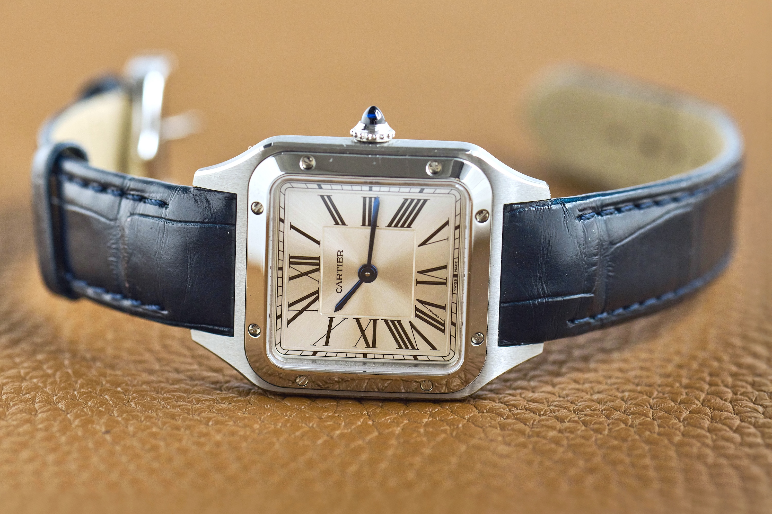 Cartier Santos Dumont 78097 Yellow gold White 1974 | Dealer