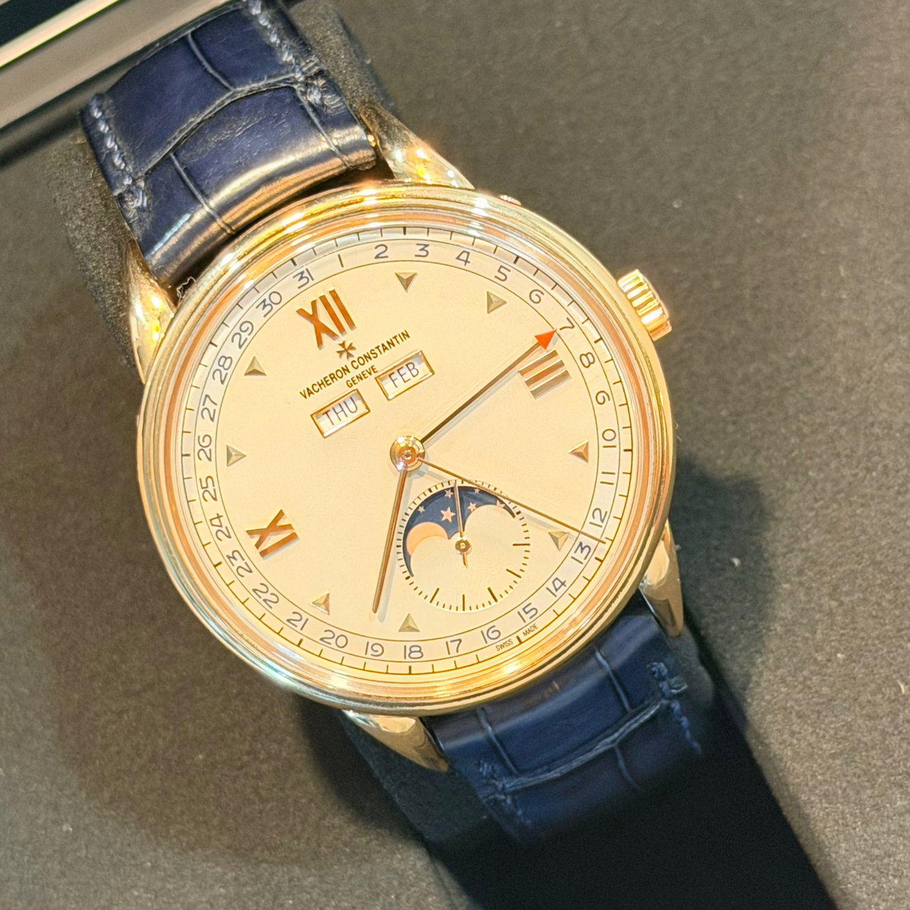 Vacheron Constantin Historiques 33084 Yellow gold Silver United