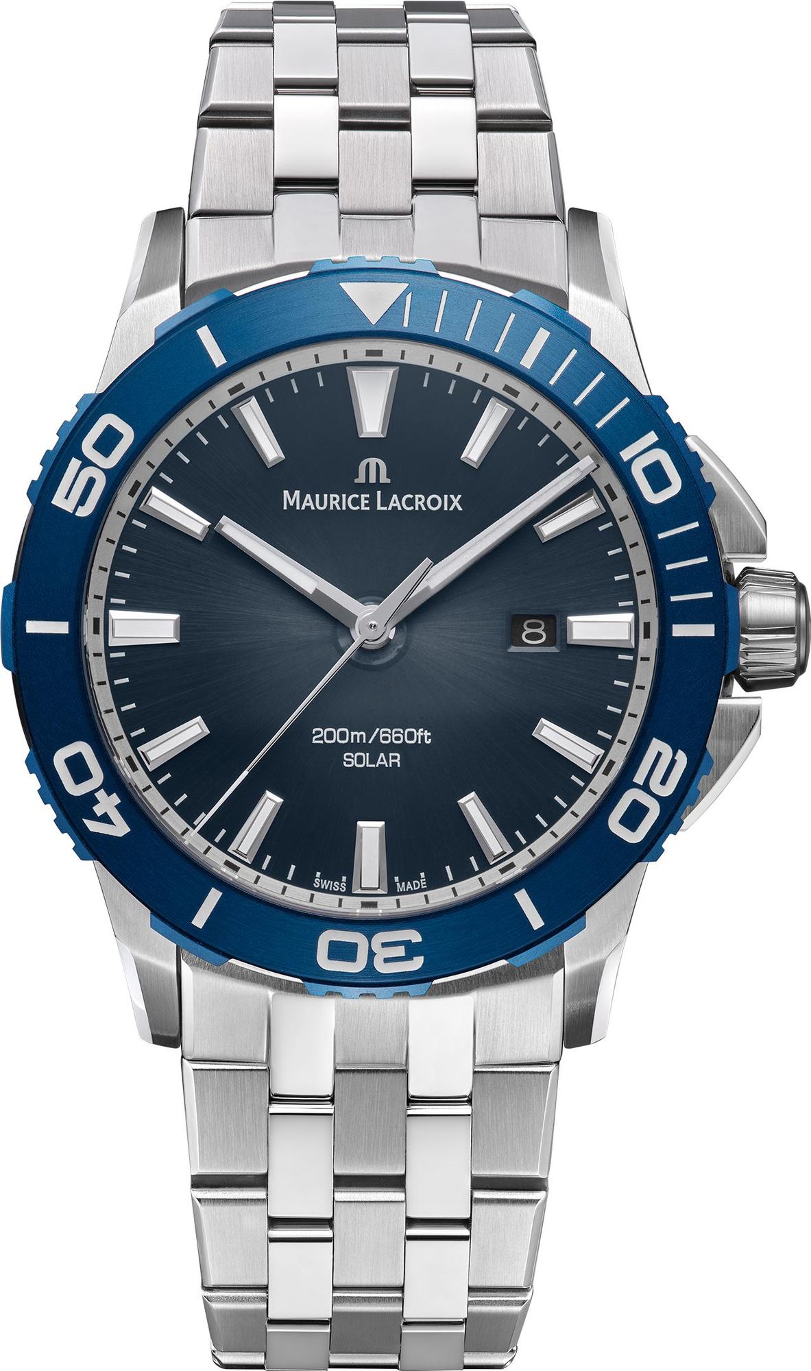 Maurice Lacroix Calypso CA1107-SY013-810 Stainless steel Silver