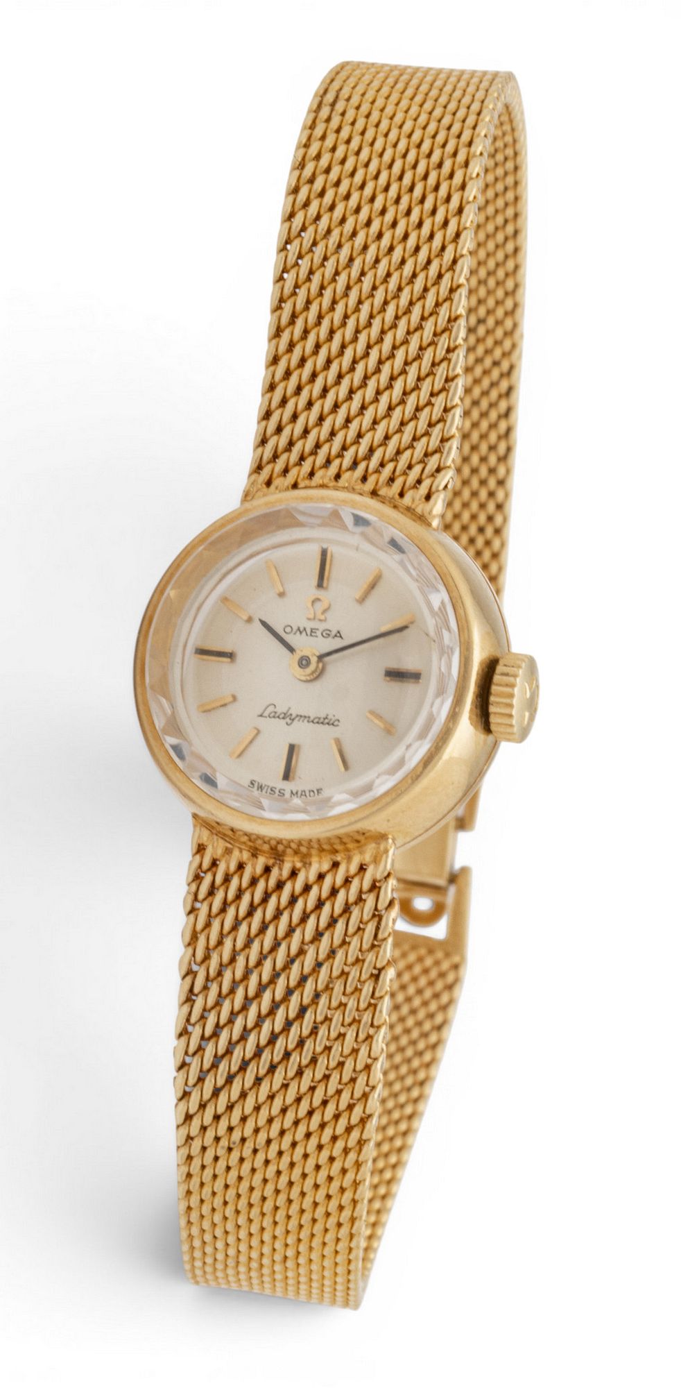Omega Ladymatic 566.002 Yellow gold and Stainless steel Champagne