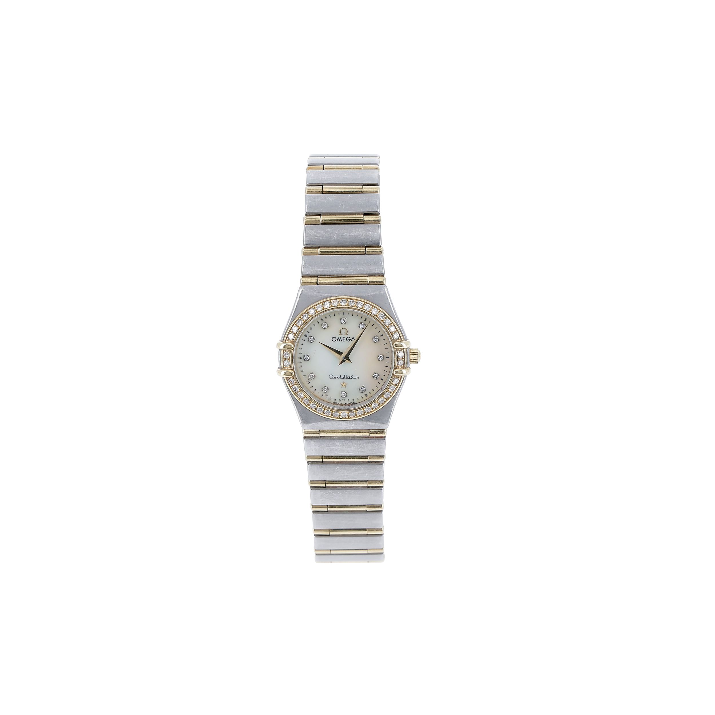 0525おまとめ Omega Constellation 1267.75 Yellow gold and Stainless steel White