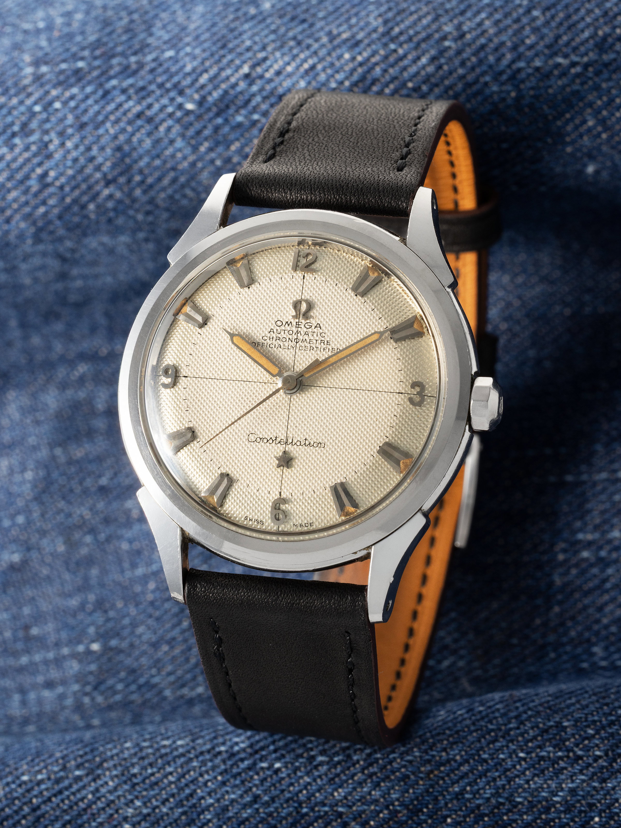 Omega Constellation 2652 SC Stainless steel Golden 1954 | Dealer
