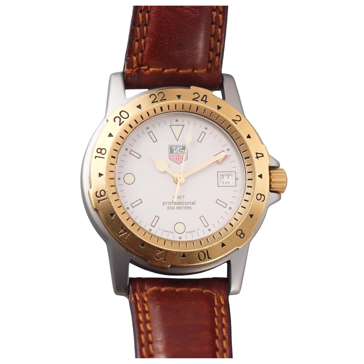 TAG Heuer【WH1112-K1】 professional 200m TAG Heuer 6000 Gray Men's
