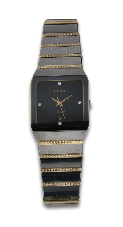 Rado Diastar 636.0308.3 Stainless steel Black | watches | Lot 145