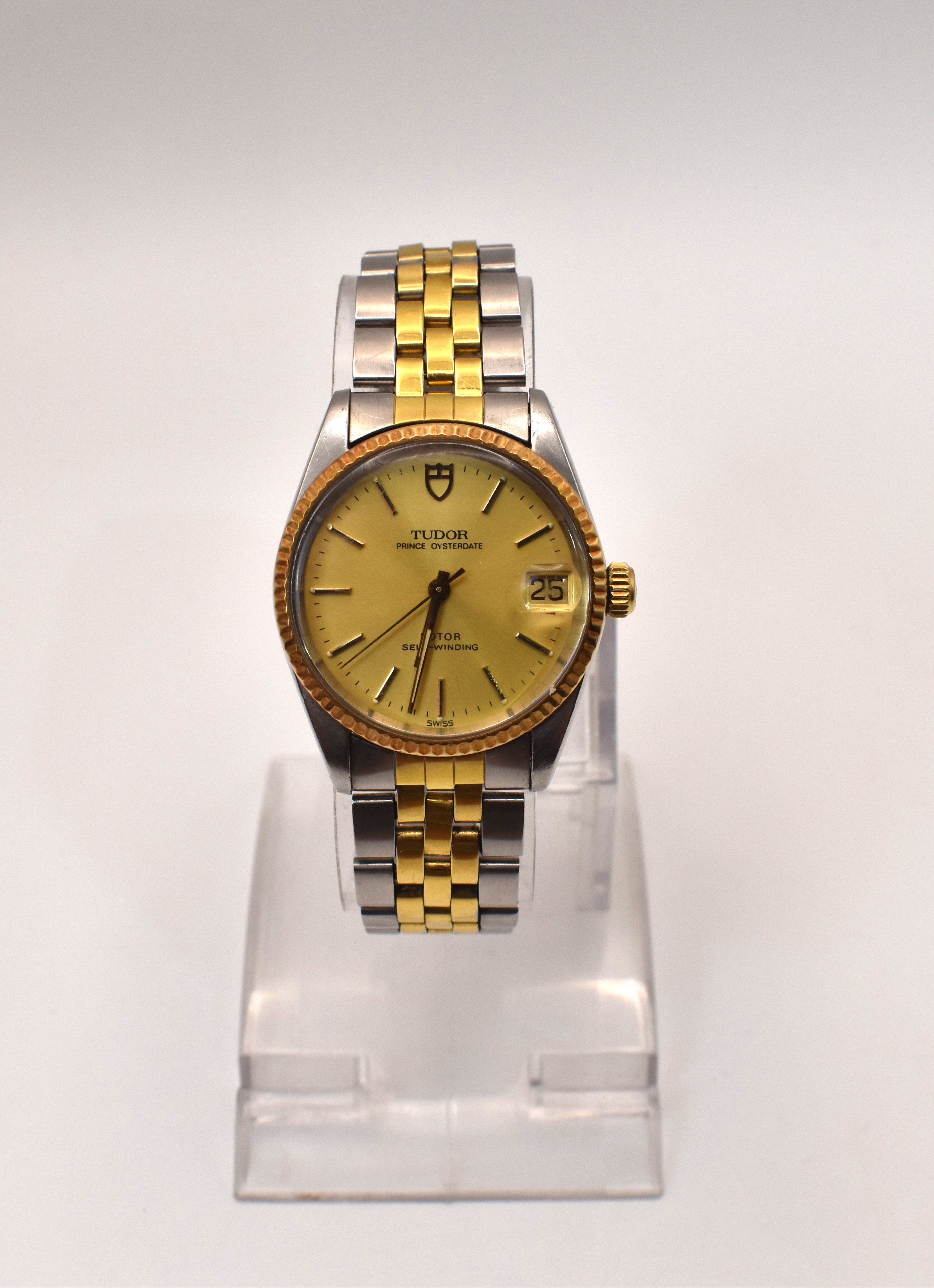 Tudor Prince Oysterdate 73091 Yellow gold and Stainless steel