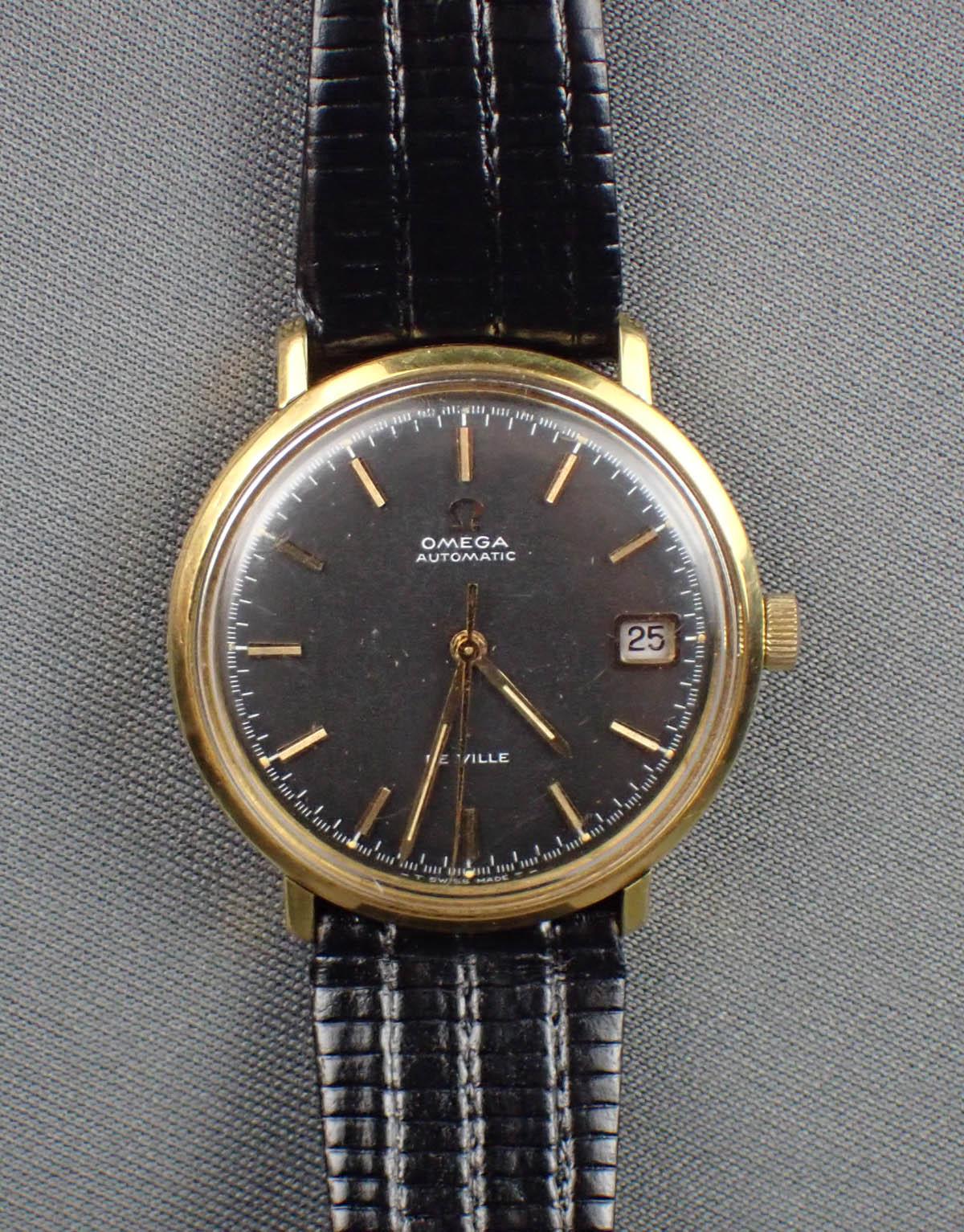 Omega De Ville 166.033 Yellow gold Champagne 1960 | SALE WATCHES