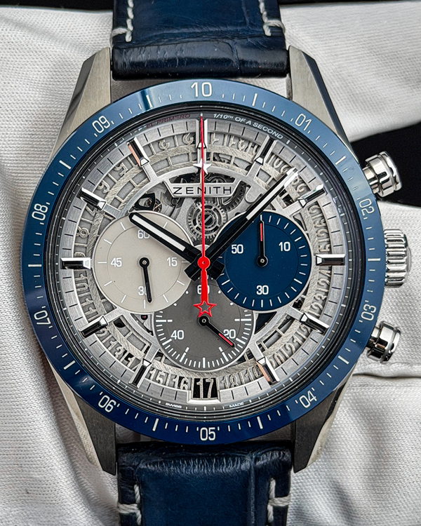 Zenith 03.20423.4061/91.C833 Stainless steel Gray | Dealer