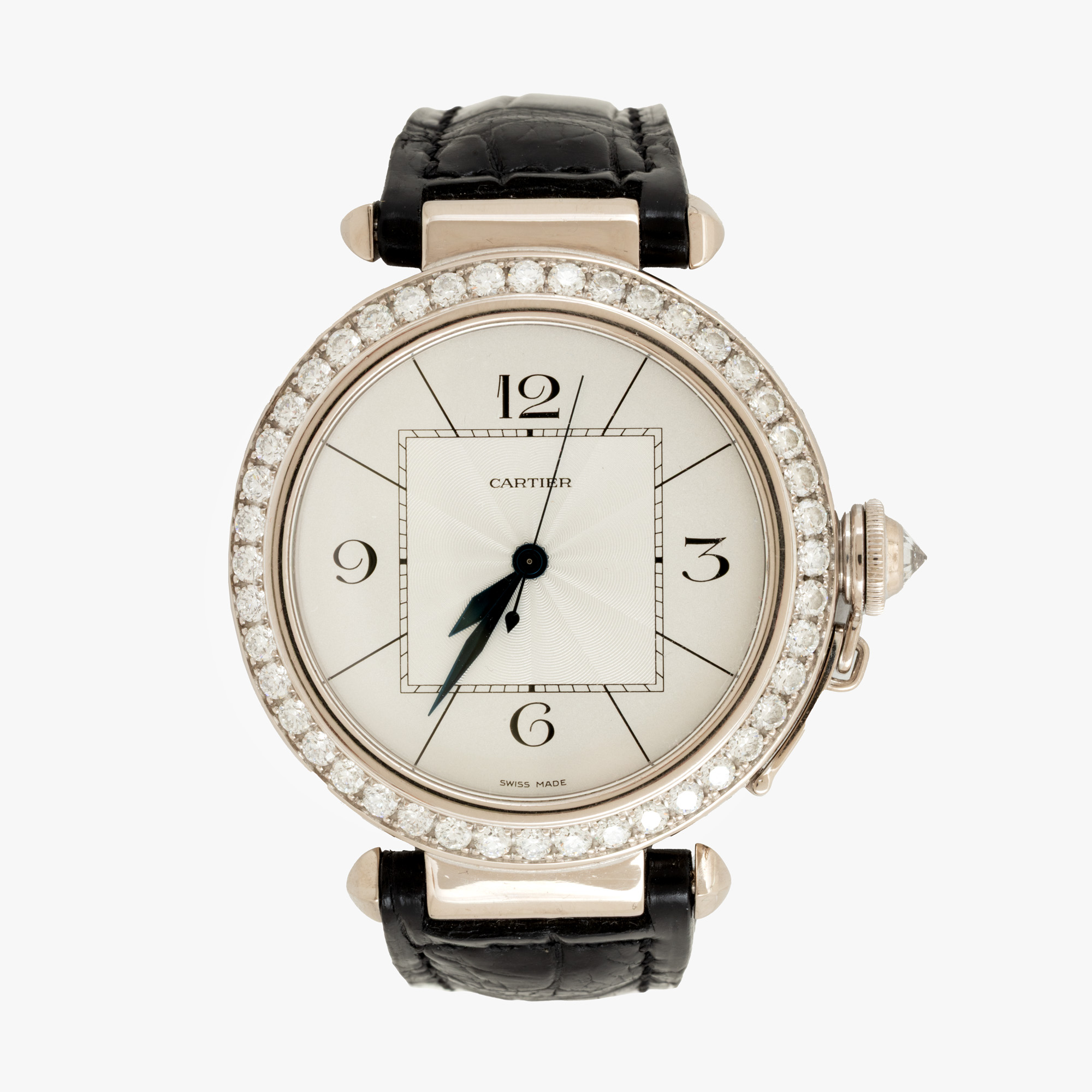 Cartier Pasha de Cartier 2529 White gold Silver 2009 Germany