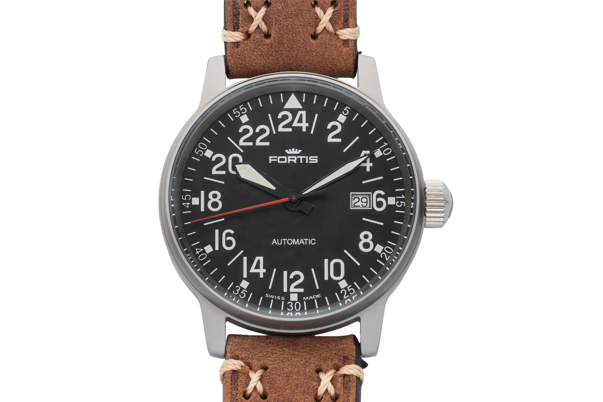 Fortis 647.27.158 Titanium Black | Watches and men's accessories