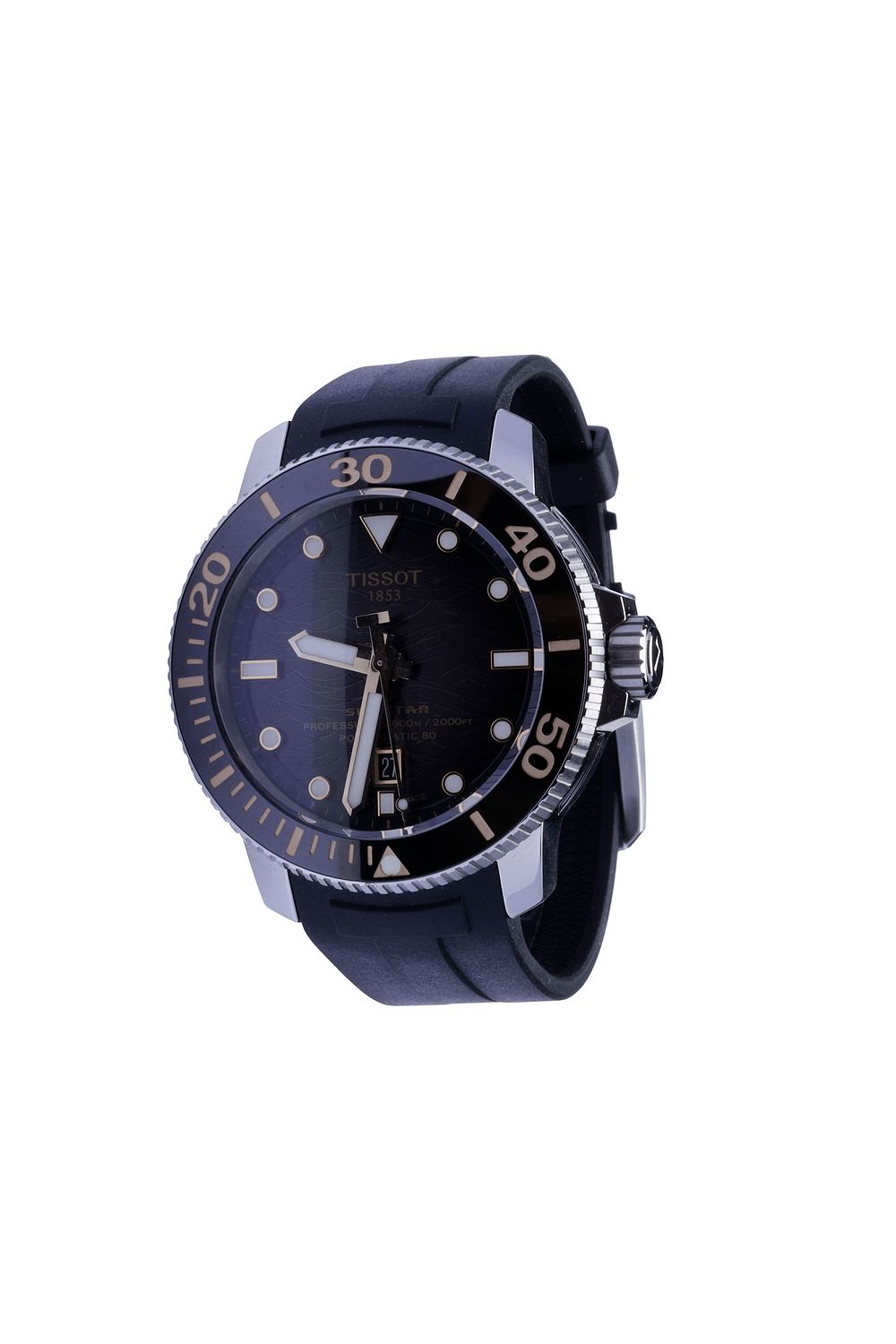 Tissot Seastar 46587-4X Stainless steel Gray 1968 Italy | Dealer