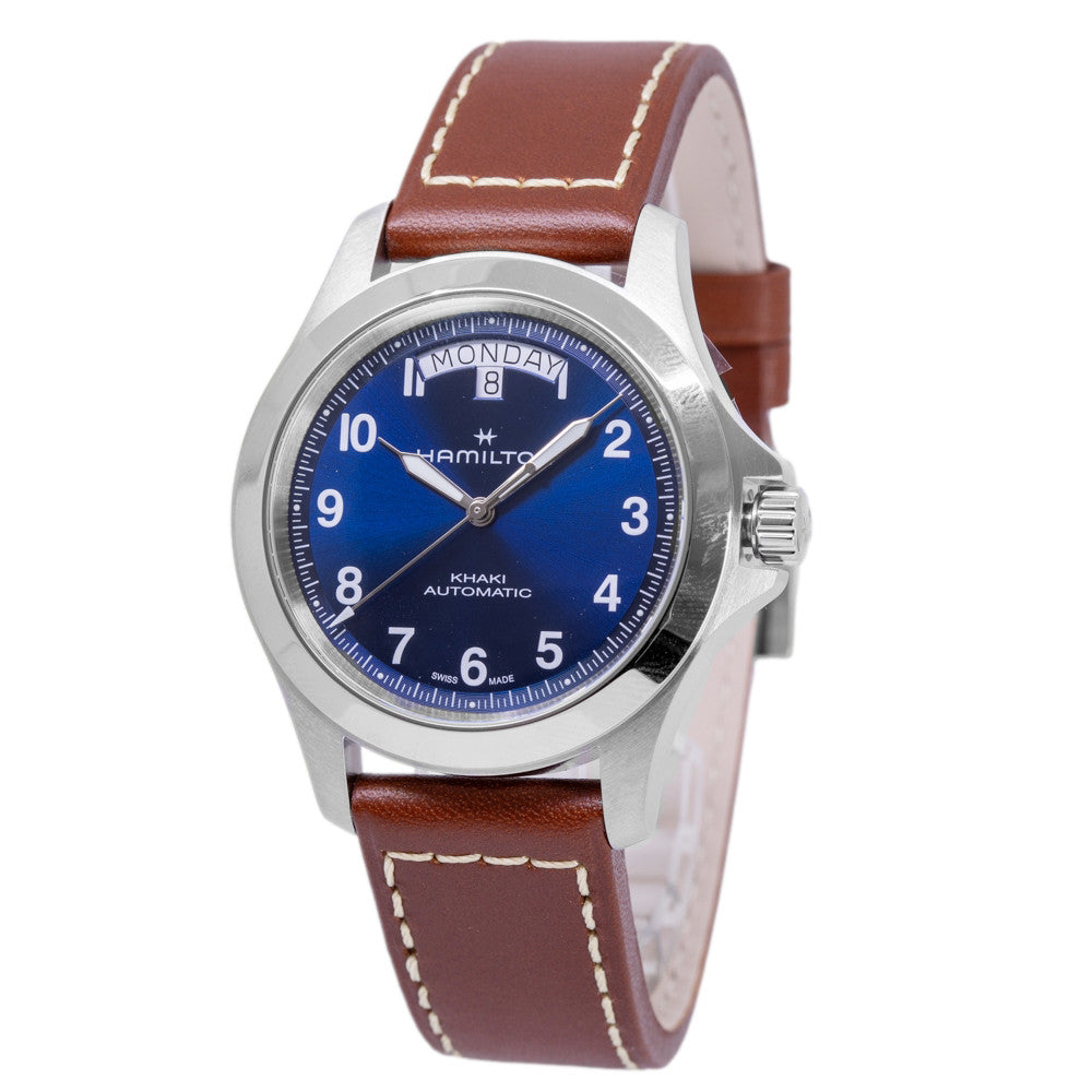 Hamilton Khaki Field King 9823 Stainless steel Blue | Dealer