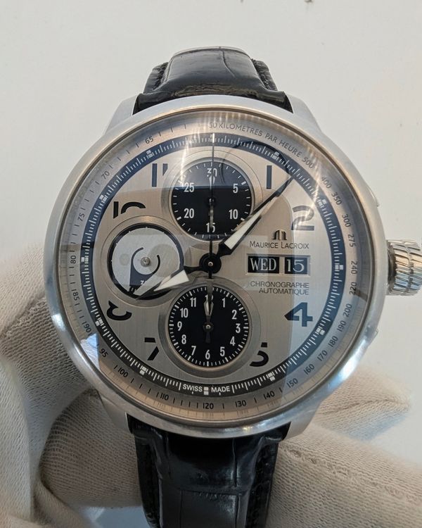 Maurice Lacroix Masterpiece 53401 Stainless steel Silver 1990