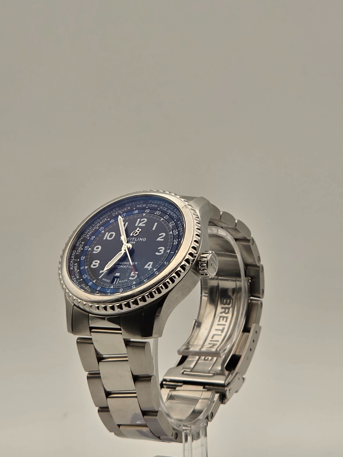 Momo Design Dual Time MD-077 Titanium Black 2000 | Dealer | EveryWatch