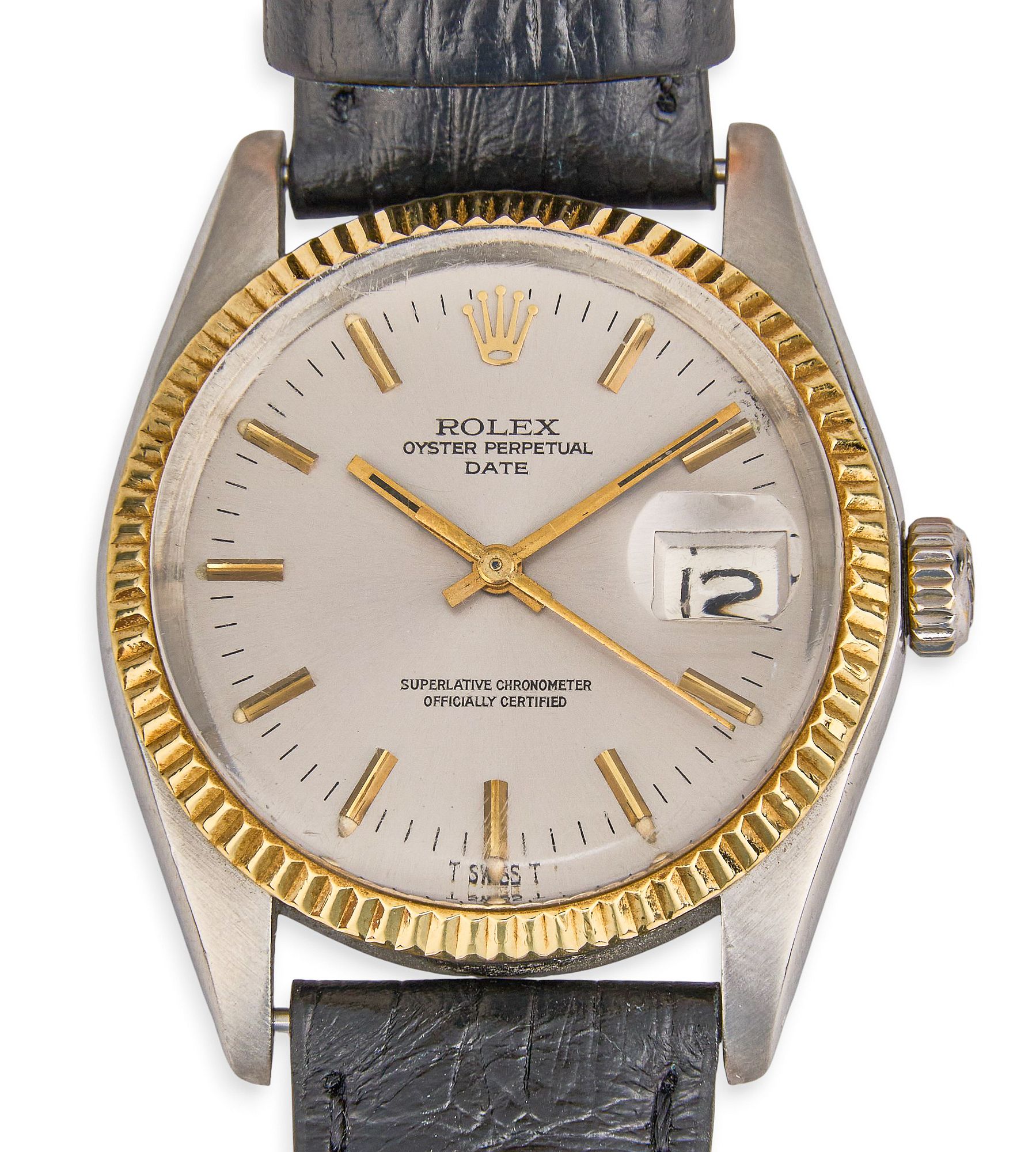 Rolex Date 62523 Yellow gold and Stainless steel Champagne 1978