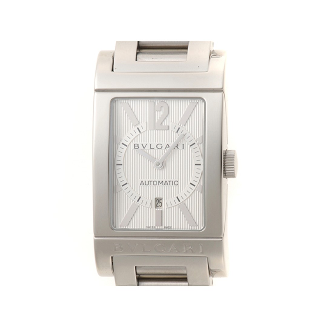 BVLGARI Rettangolo RT45S Date white Dial Automatic Men\'s Watch_940157 BVLGARI Rettangoro RT45S White Automatic Mens Watch  main image 3