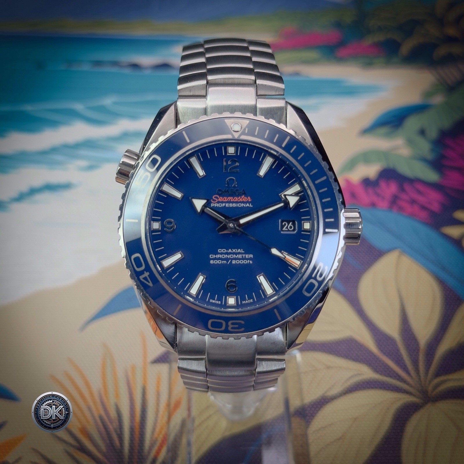 Omega Seamaster Planet Ocean 232.92.46.21.03.001 Titanium Blue