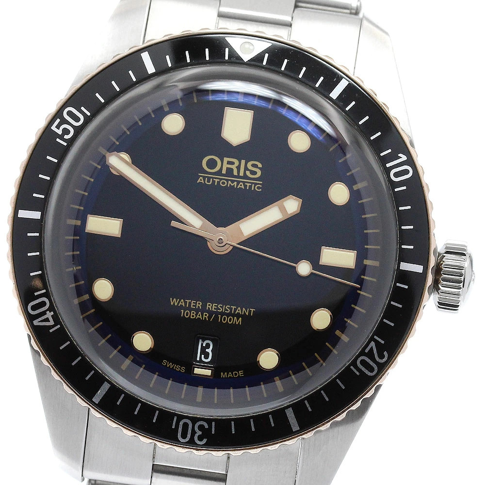 Oris Divers Sixty-Five 01 733 7707 4354-07 8 20 18 Bronze and