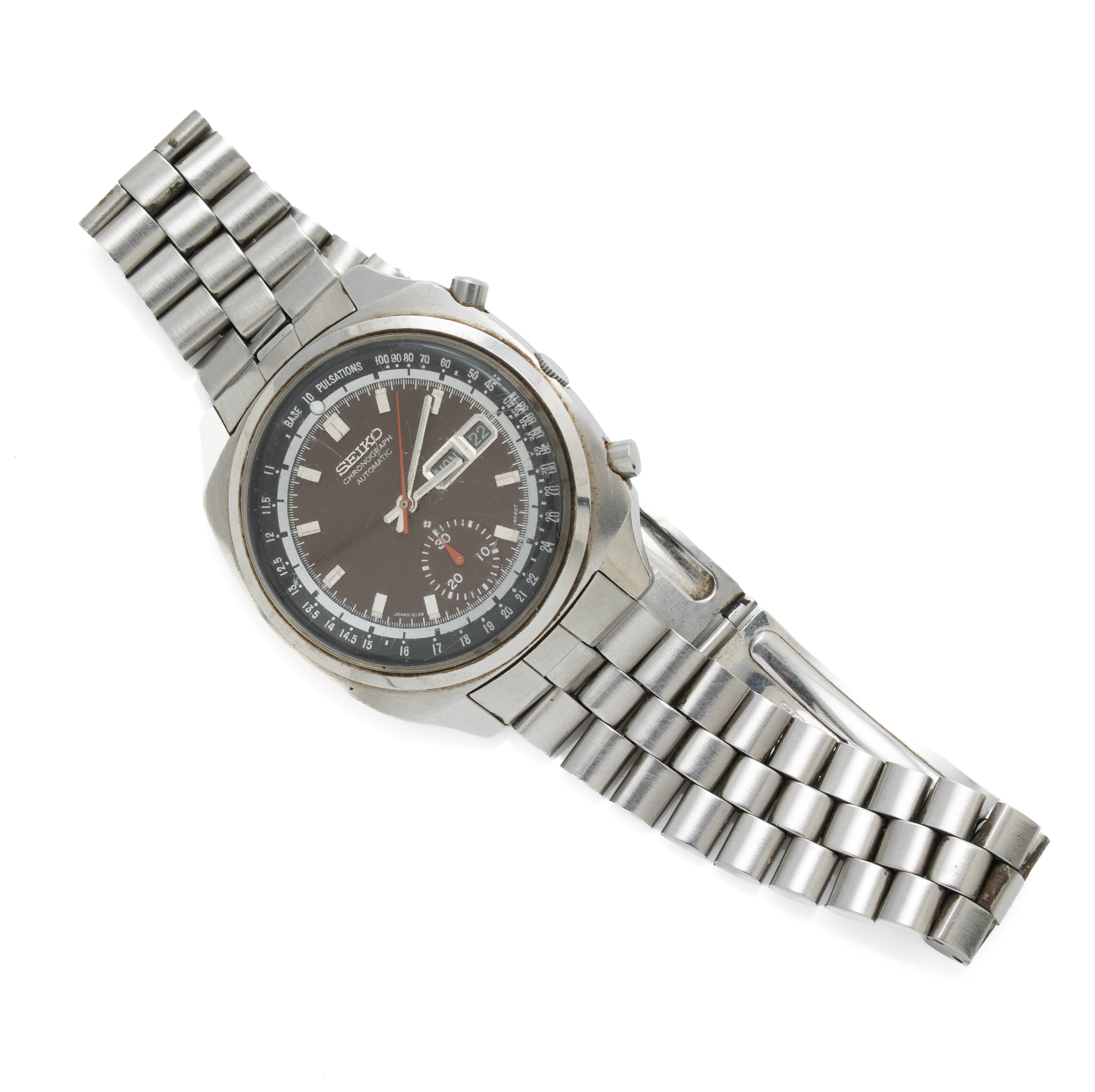 Seiko Grand Quartz 9943-8010 Stainless steel Silver 1978 Germany