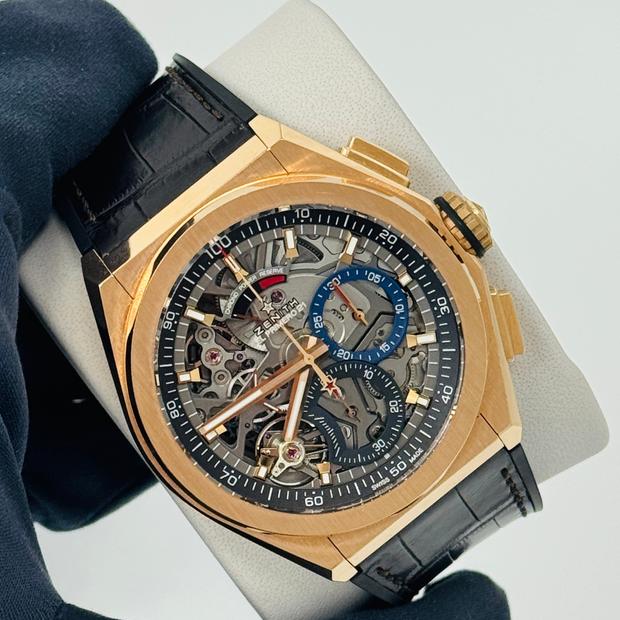 Zenith Defy 18.9000.9004/71.R585 Rose gold Skeletonized | Dealer