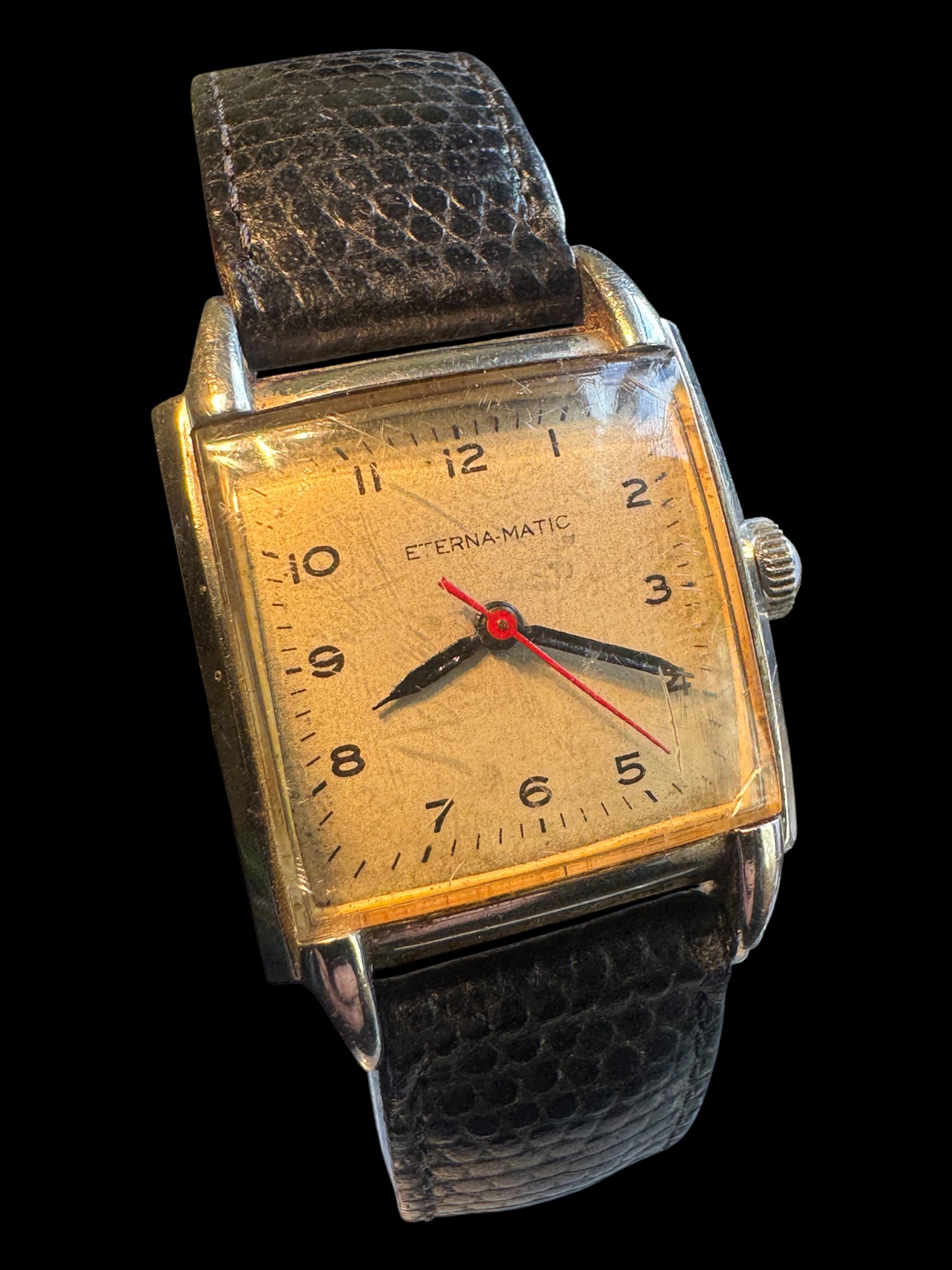 Eterna Eterna-Matic 746 T 18k yellow gold Golden 1960 | Dealer