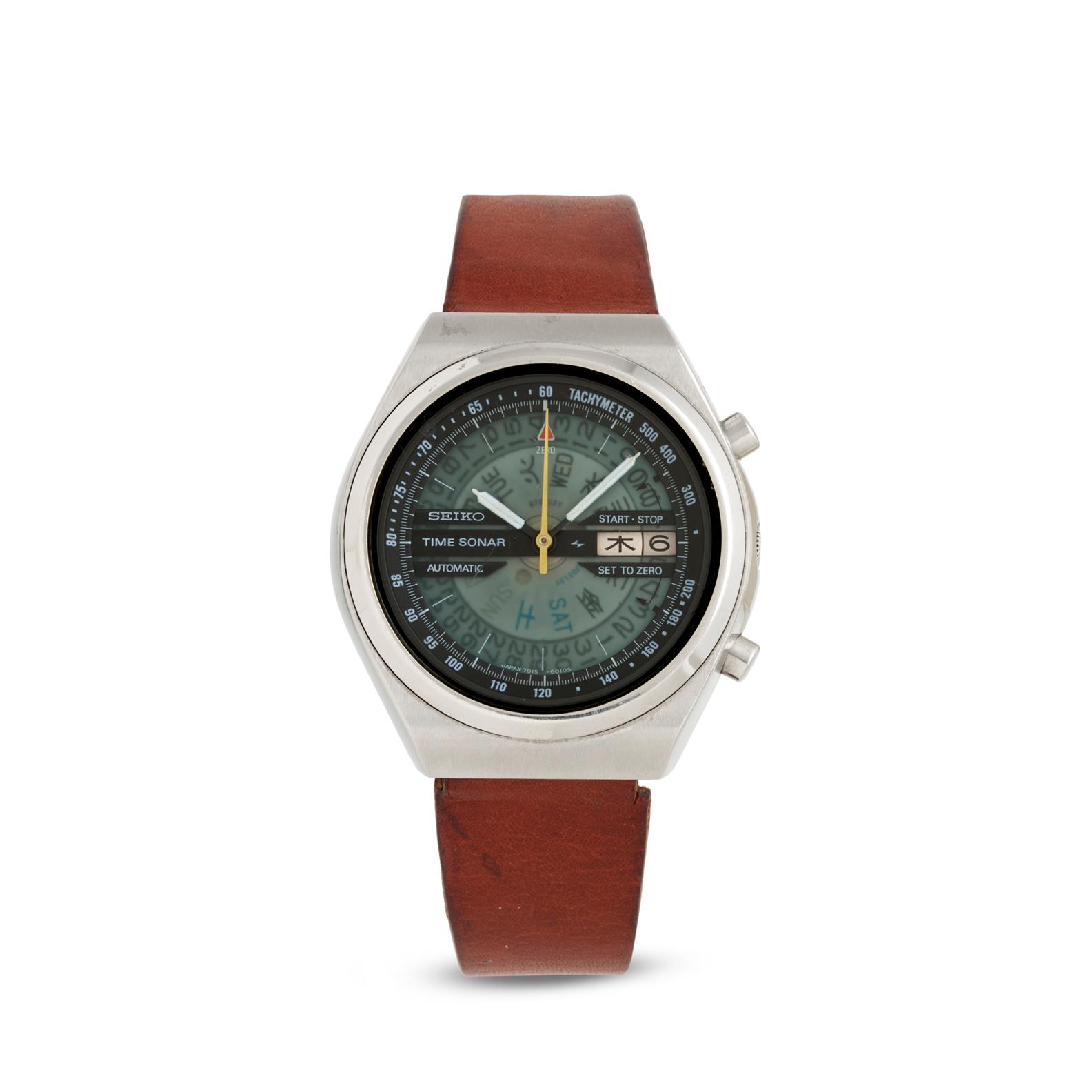 【ジャンク】SEIKO 大型パタパタ時計 DSC-110 電気子時計 seiko-chronograph-7015-6010-
