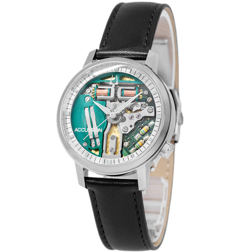 Bulova Accutron 63B147 Stainless steel Black | Dealer | EveryWatch