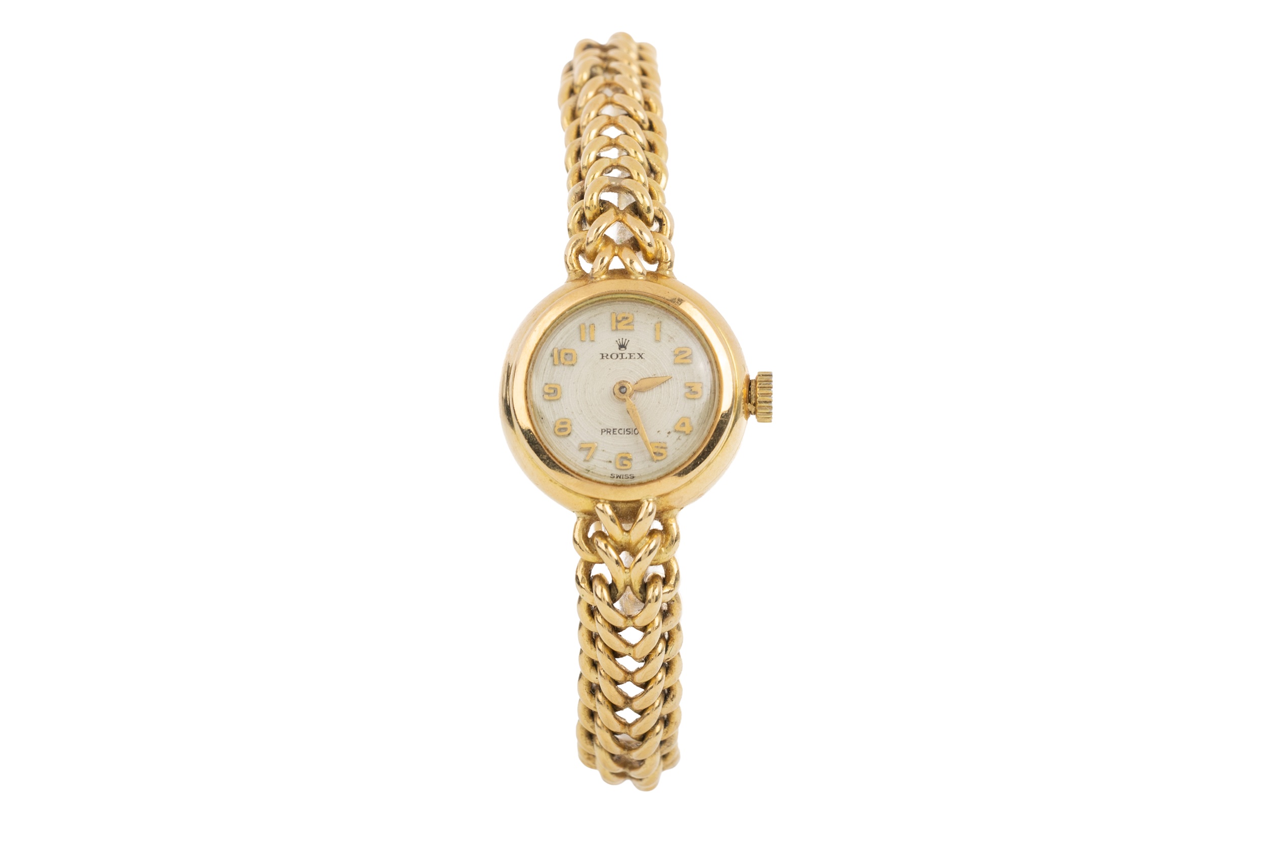 Rolex Precision 2195 White gold Silver 1971 | Dealer | EveryWatch